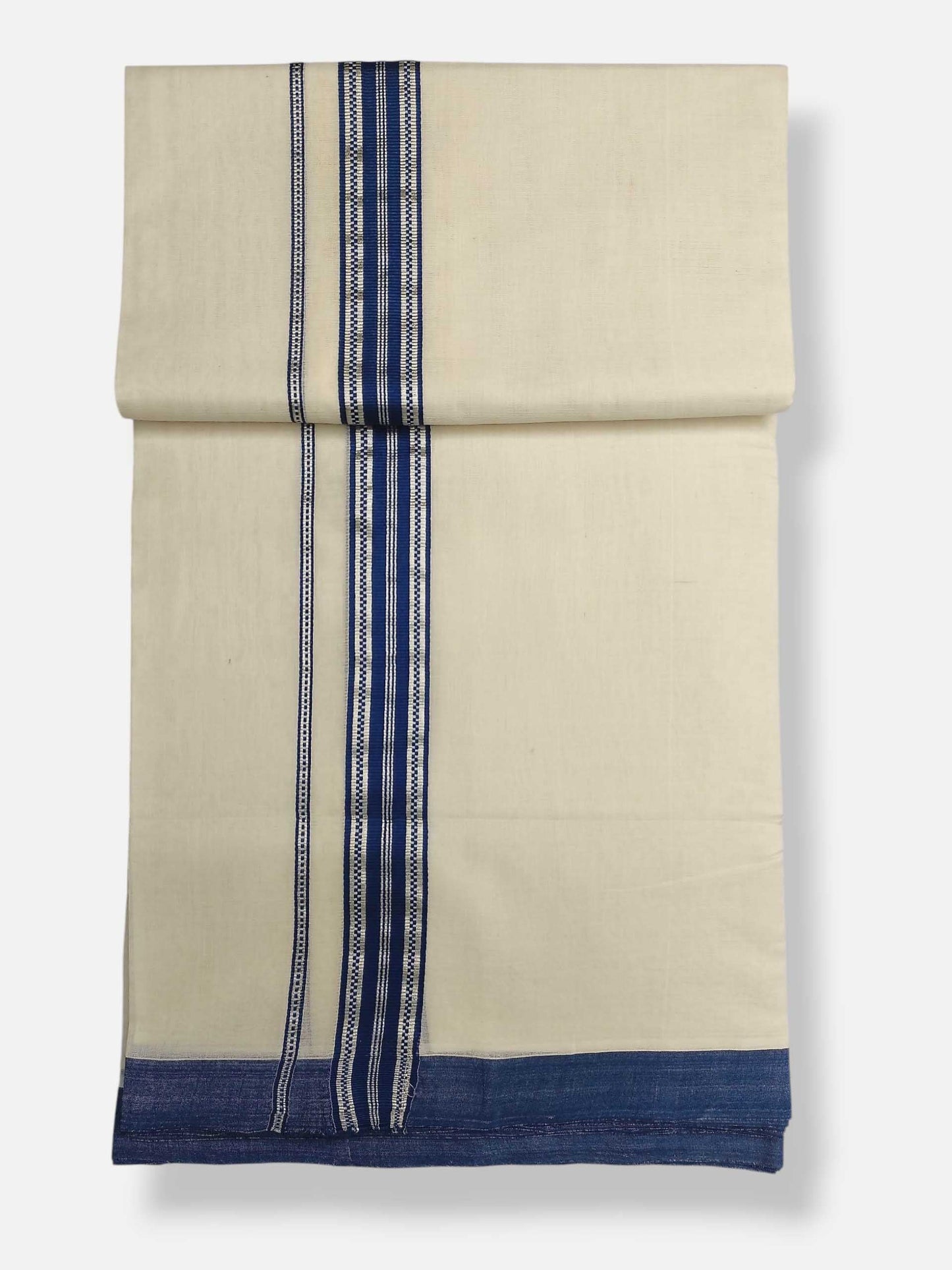 Kerala Premium Balaramapuram Handloom Dhoti/Mundu for Men