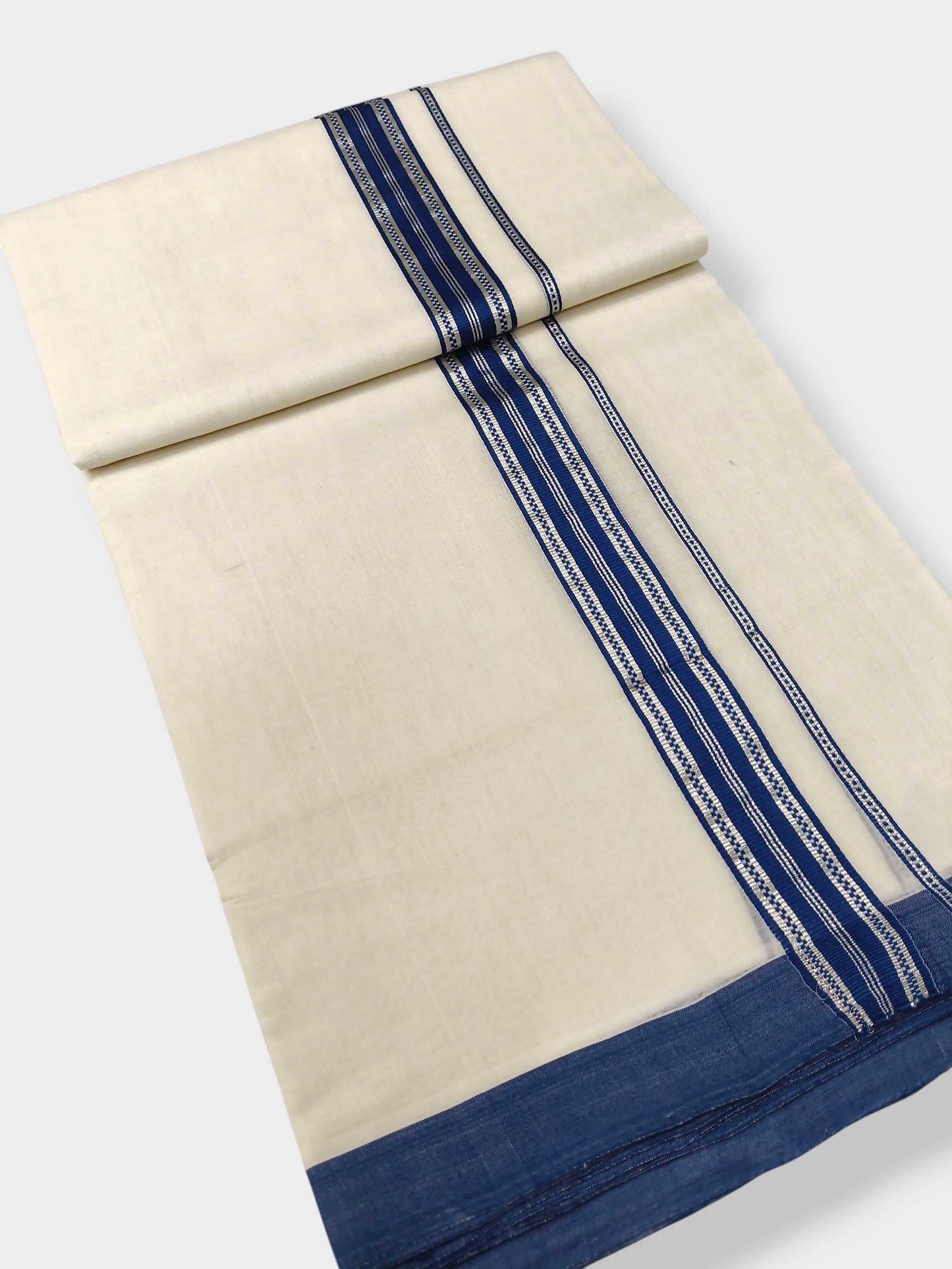 Kerala Premium Balaramapuram Handloom Dhoti/Mundu for Men