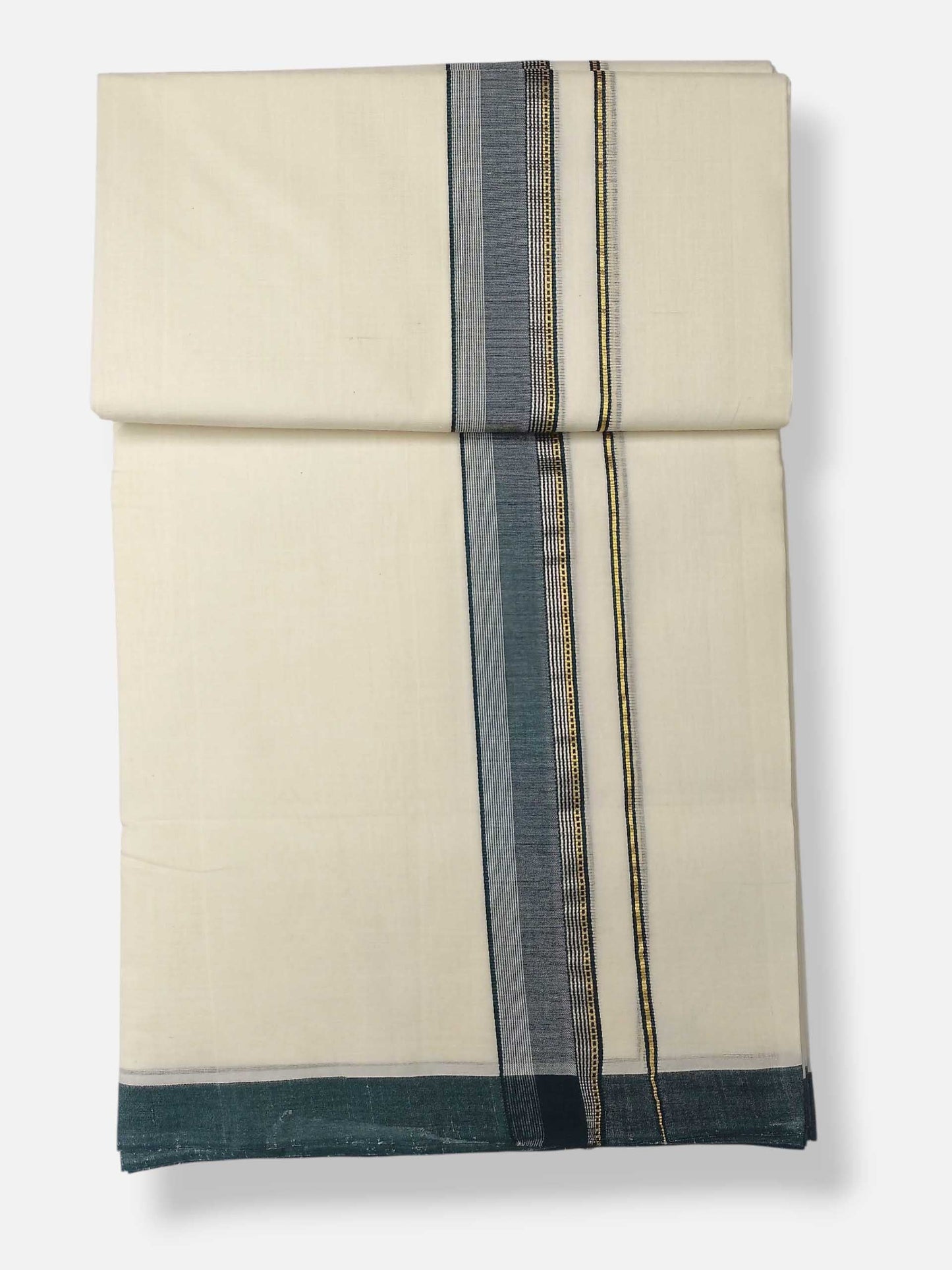 Kerala Premium Balaramapuram Handloom Dhoti/Mundu for Men