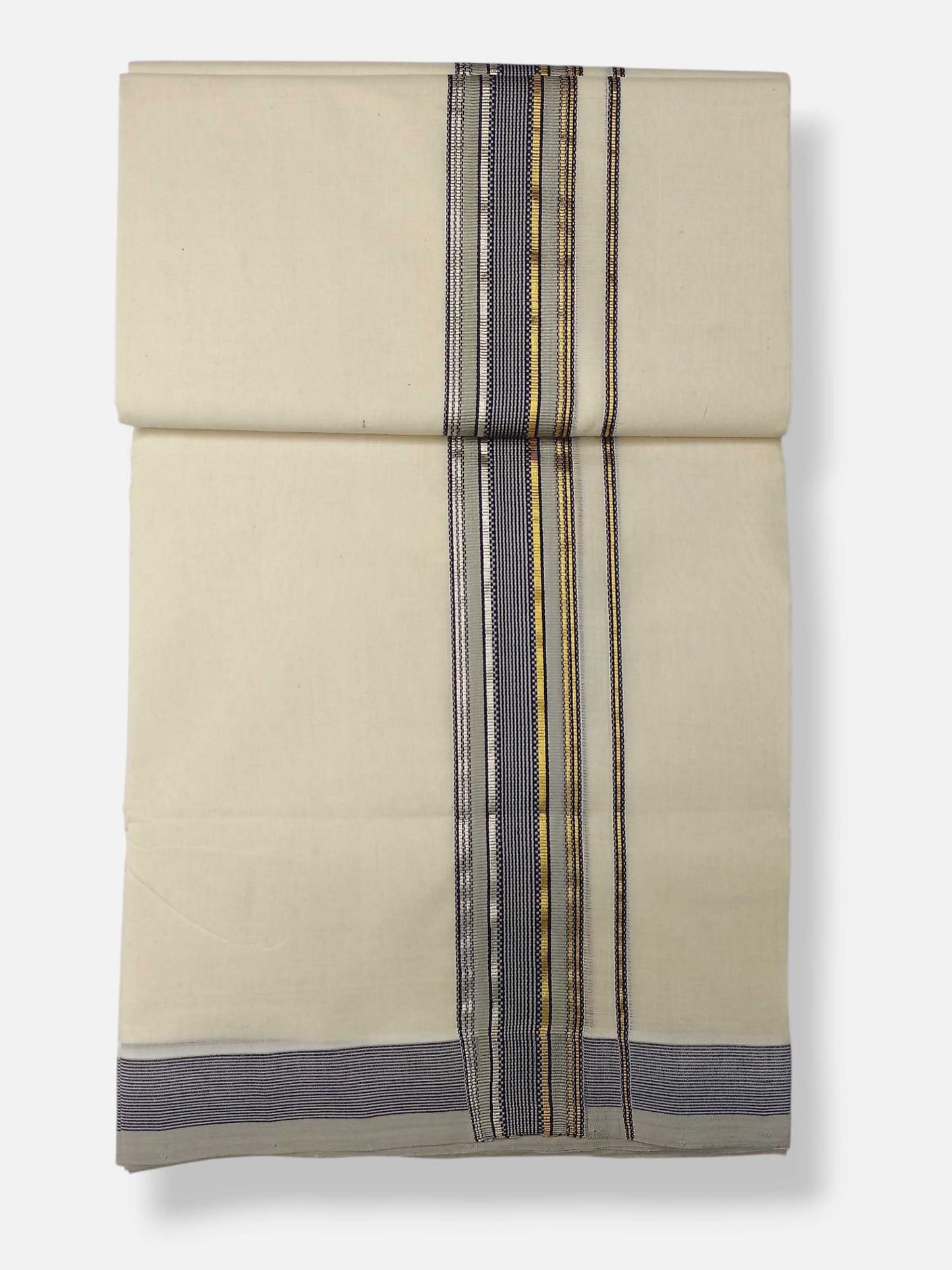Kerala Premium Balaramapuram Handloom Dhoti/Mundu for Men