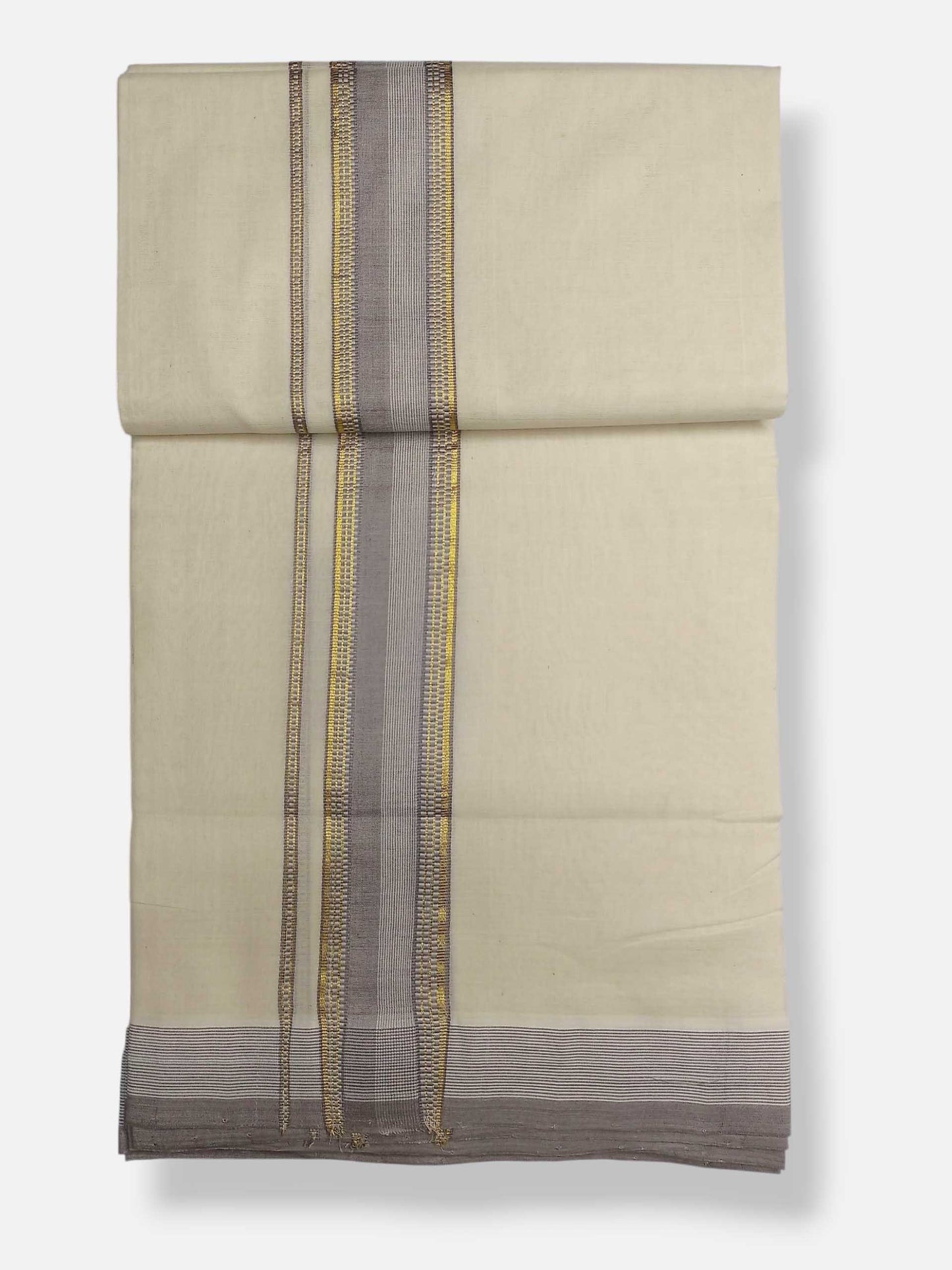Kerala Premium Balaramapuram Handloom Dhoti/Mundu for Men