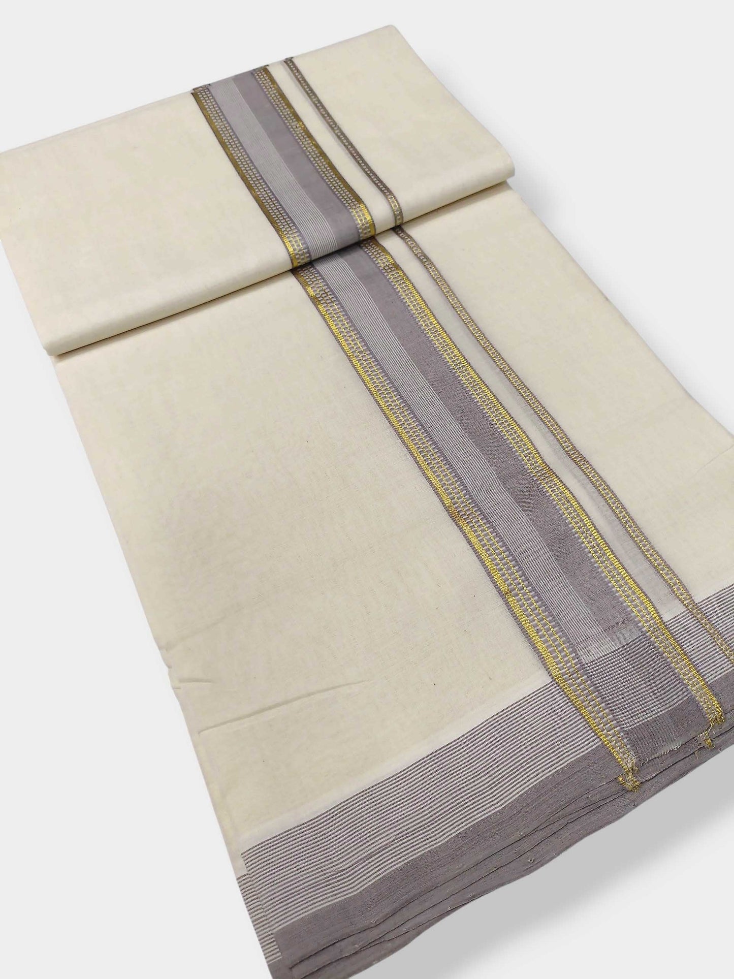 Kerala Premium Balaramapuram Handloom Dhoti/Mundu for Men