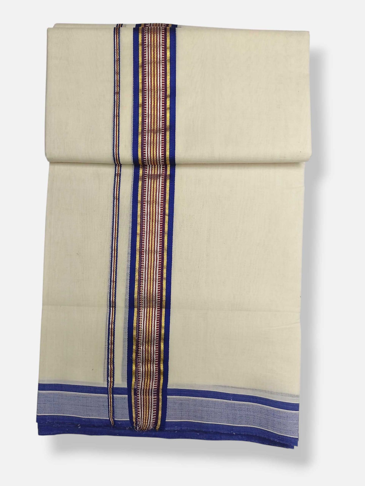 Kerala Premium Balaramapuram Handloom Dhoti/Mundu for Men