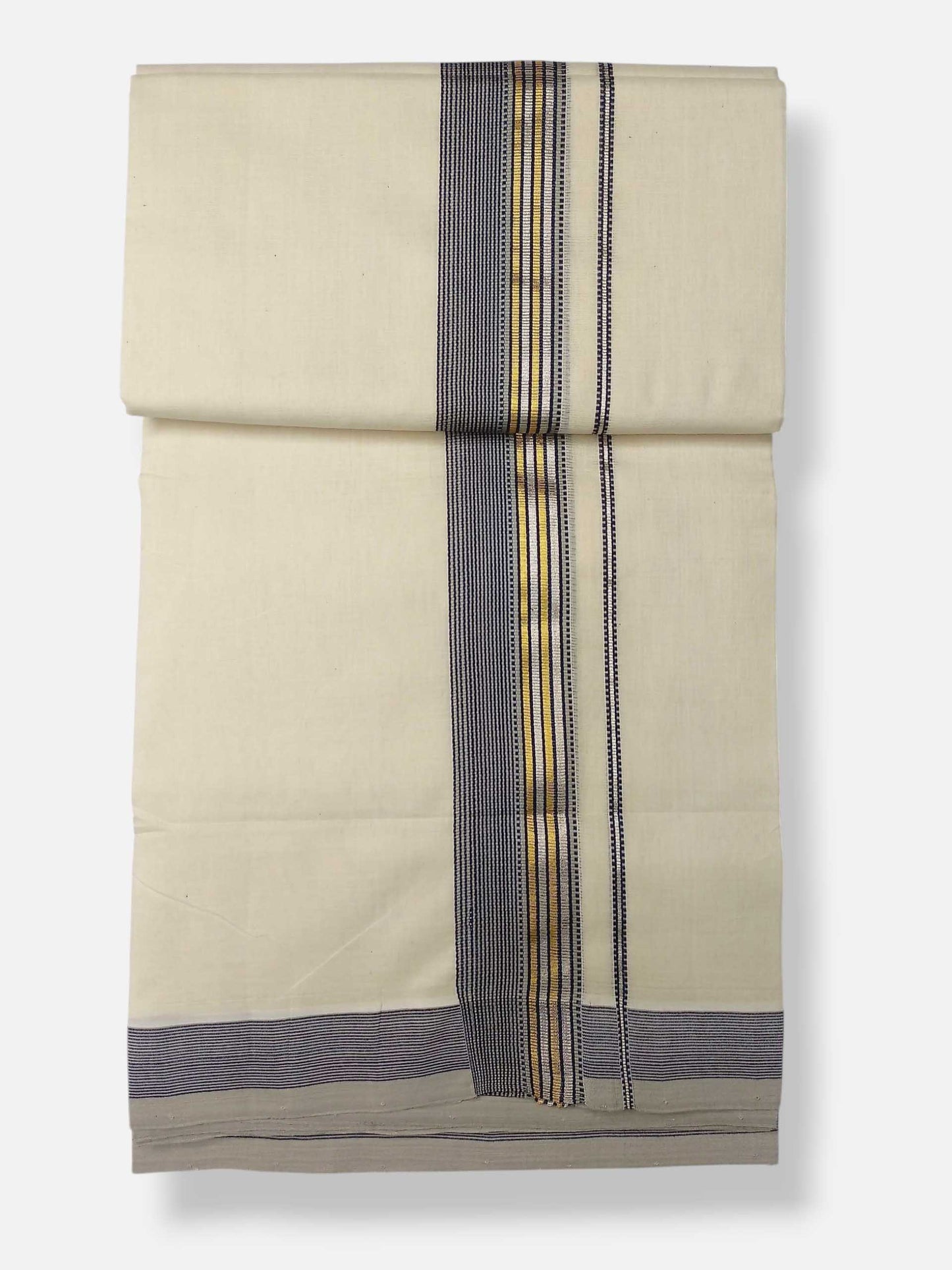 Kerala Premium Balaramapuram Handloom Dhoti/Mundu for Men