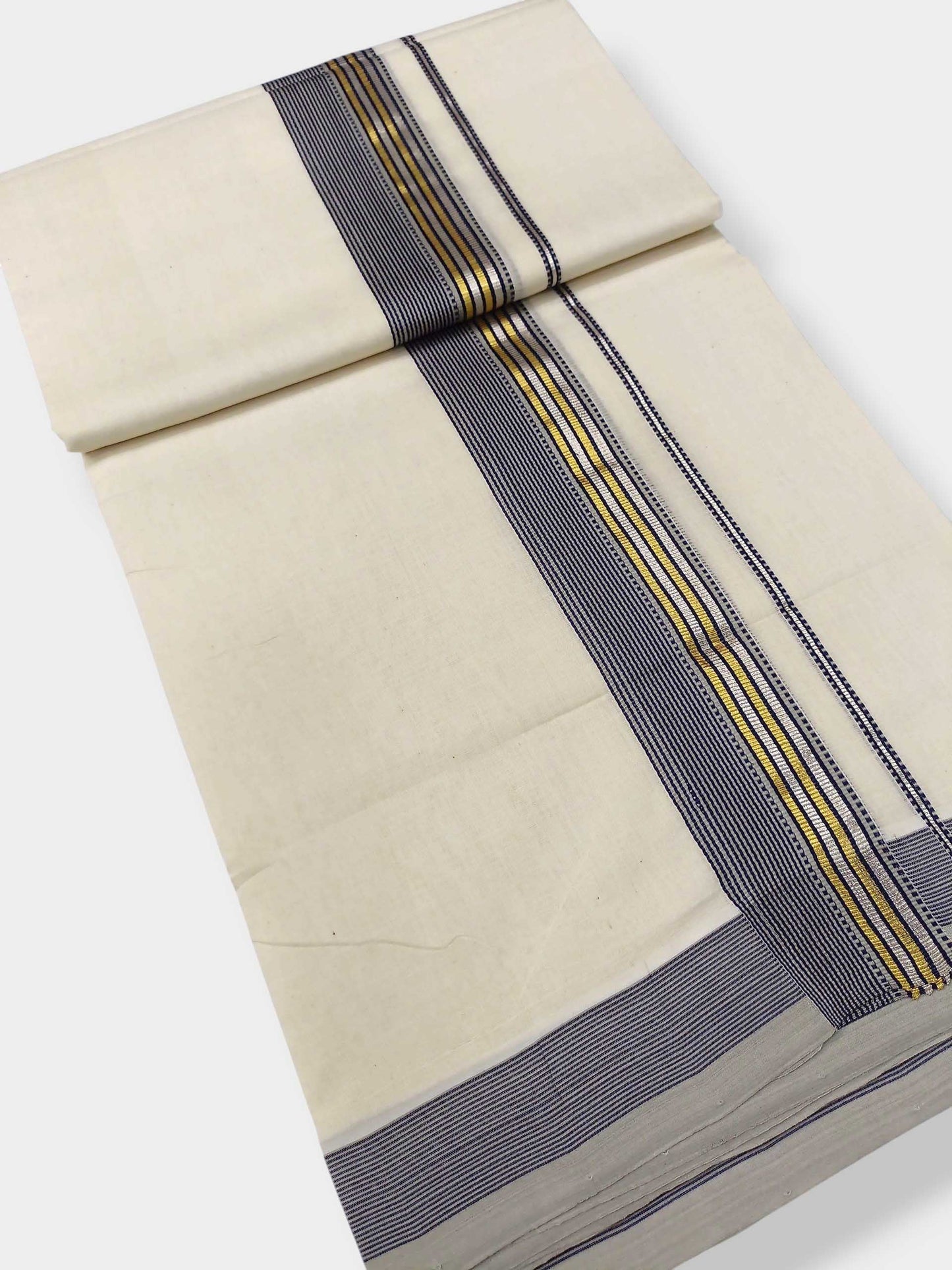 Kerala Premium Balaramapuram Handloom Dhoti/Mundu for Men