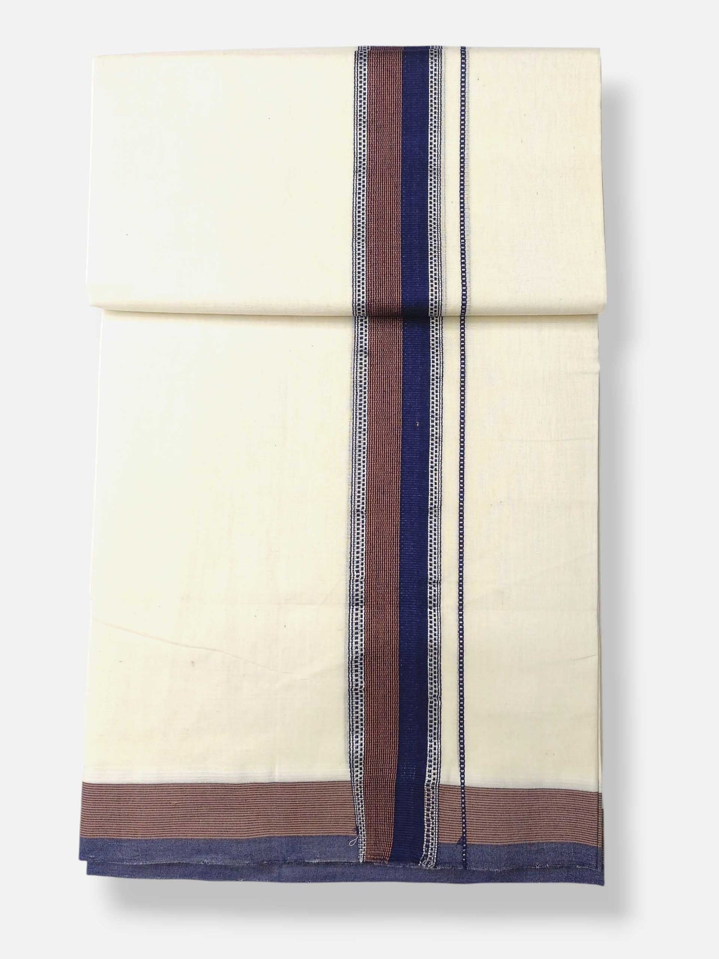 Kerala Premium Balaramapuram Handloom Dhoti/Mundu for Men