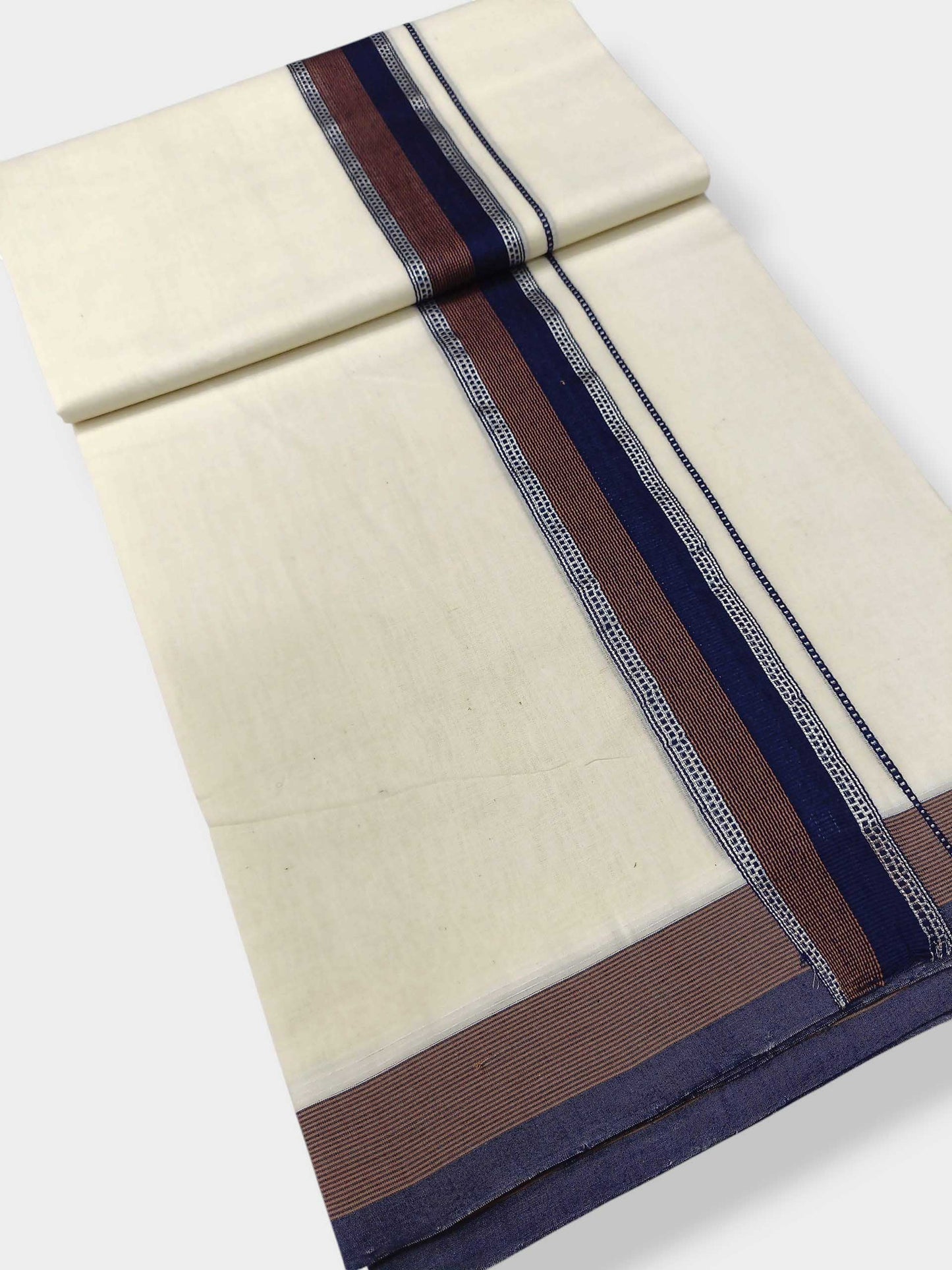 Kerala Premium Balaramapuram Handloom Dhoti/Mundu for Men