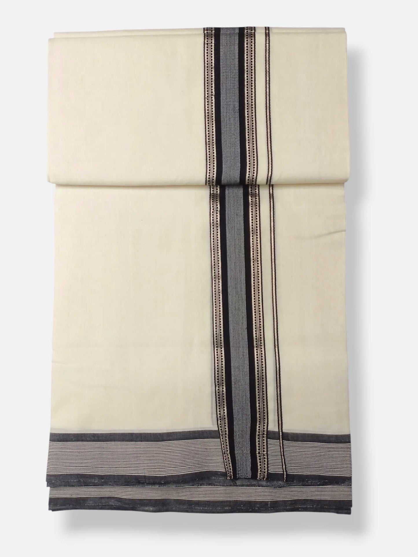 Kerala Premium Balaramapuram Handloom Dhoti/Mundu for Men