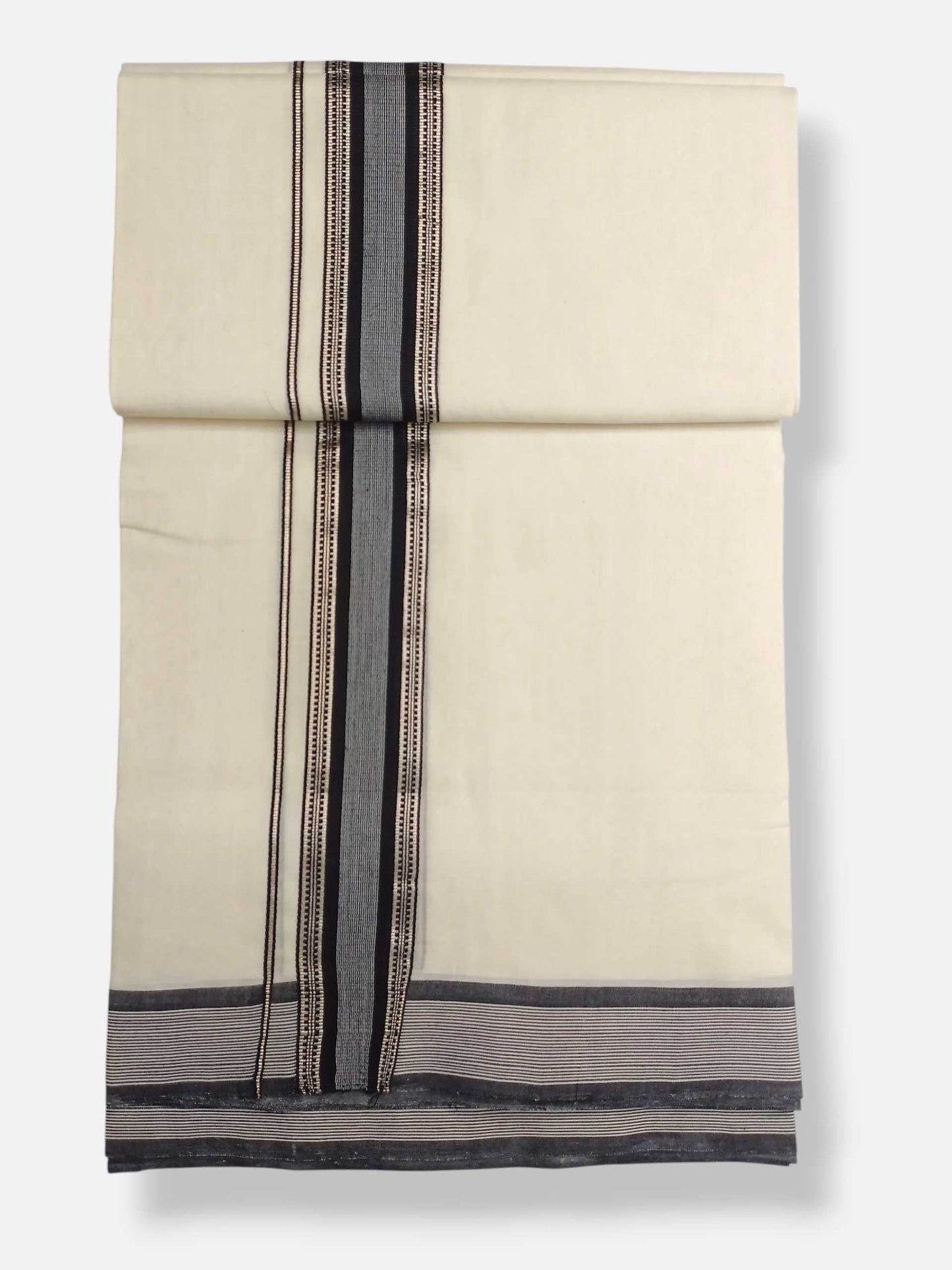 Kerala Premium Balaramapuram Handloom Dhoti/Mundu for Men