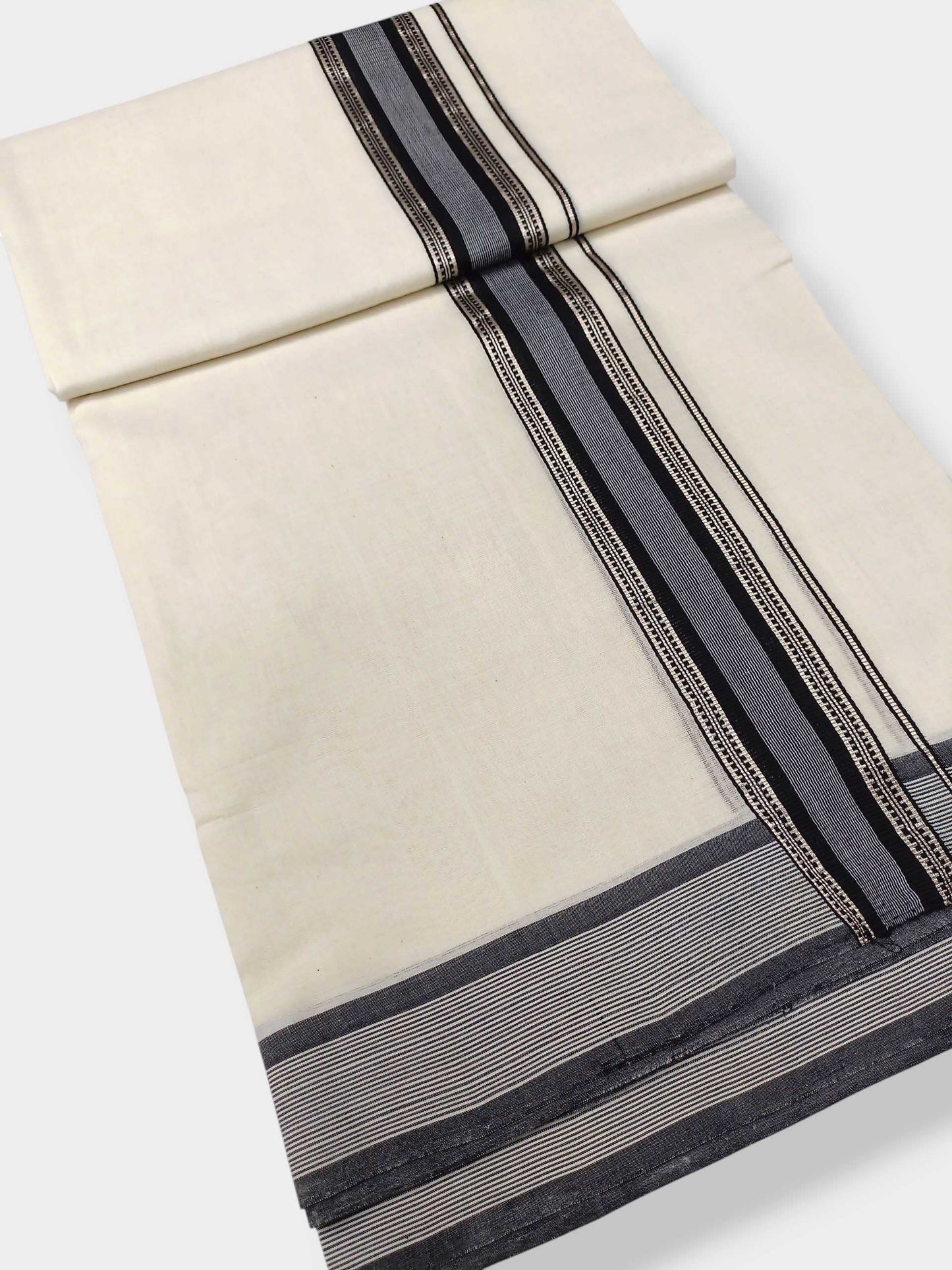 Kerala Premium Balaramapuram Handloom Dhoti/Mundu for Men