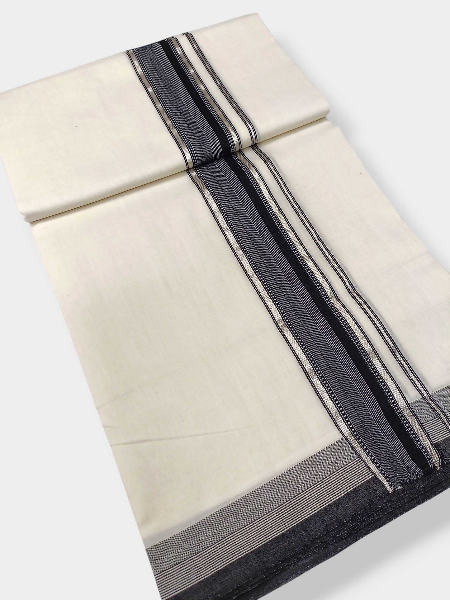 Kerala Premium Balaramapuram Handloom Dhoti/Mundu for Men