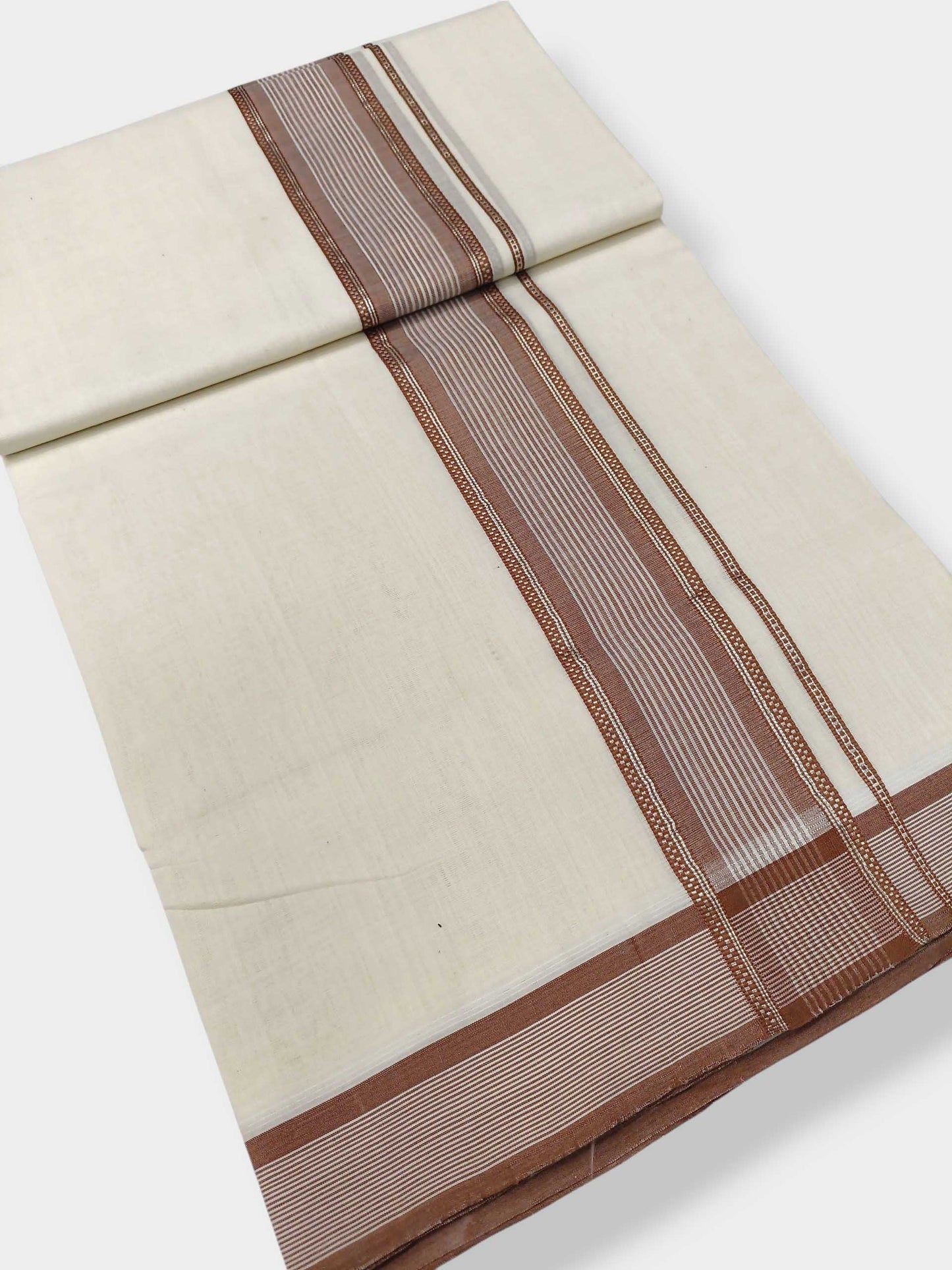 Kerala Premium Balaramapuram Handloom Dhoti/Mundu for Men