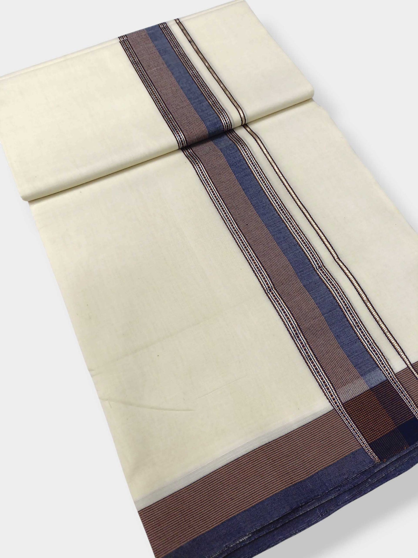 Kerala Premium Balaramapuram Handloom Dhoti/Mundu for Men