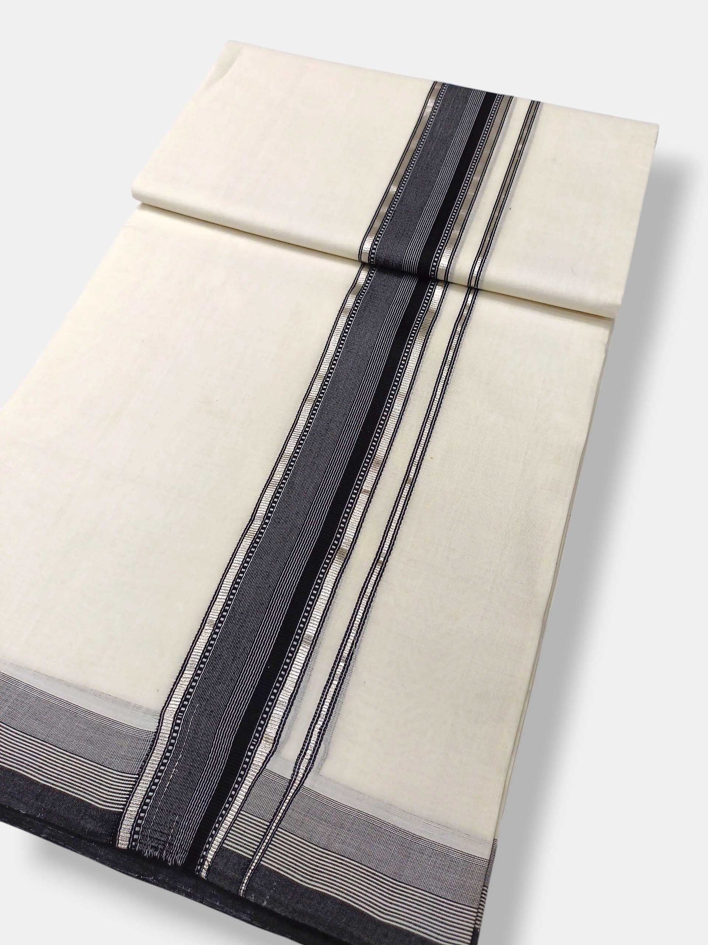 Kerala Premium Balaramapuram Handloom Dhoti/Mundu for Men