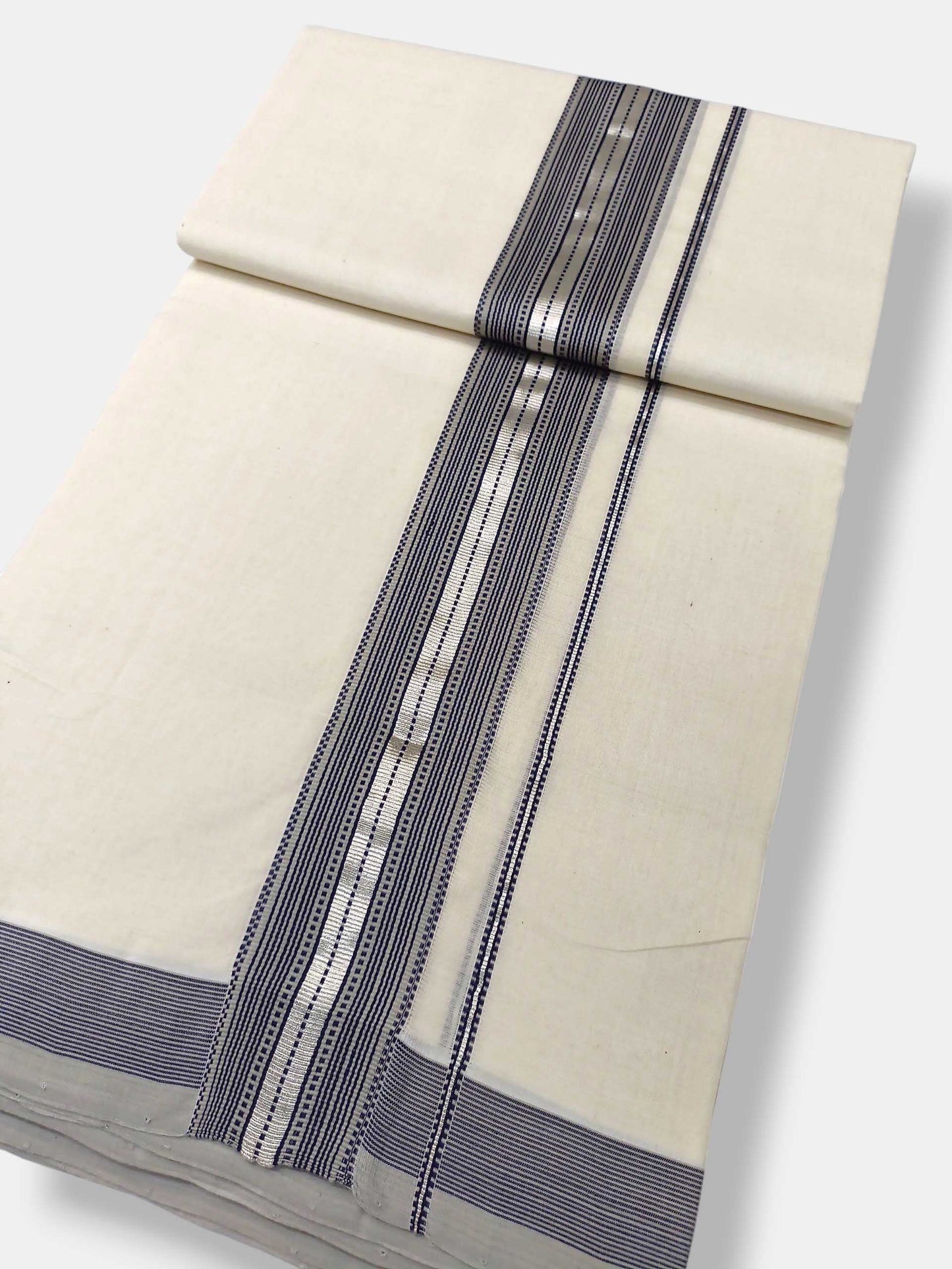 Kerala Premium Balaramapuram Handloom Dhoti/Mundu for Men