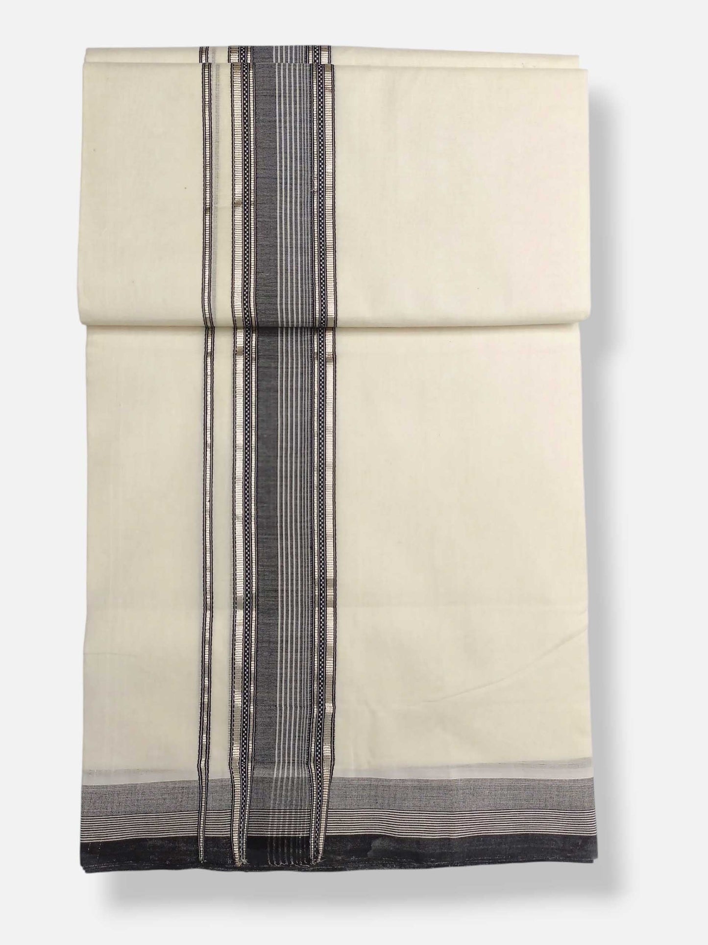 Kerala Premium Balaramapuram Handloom Dhoti/Mundu for Men