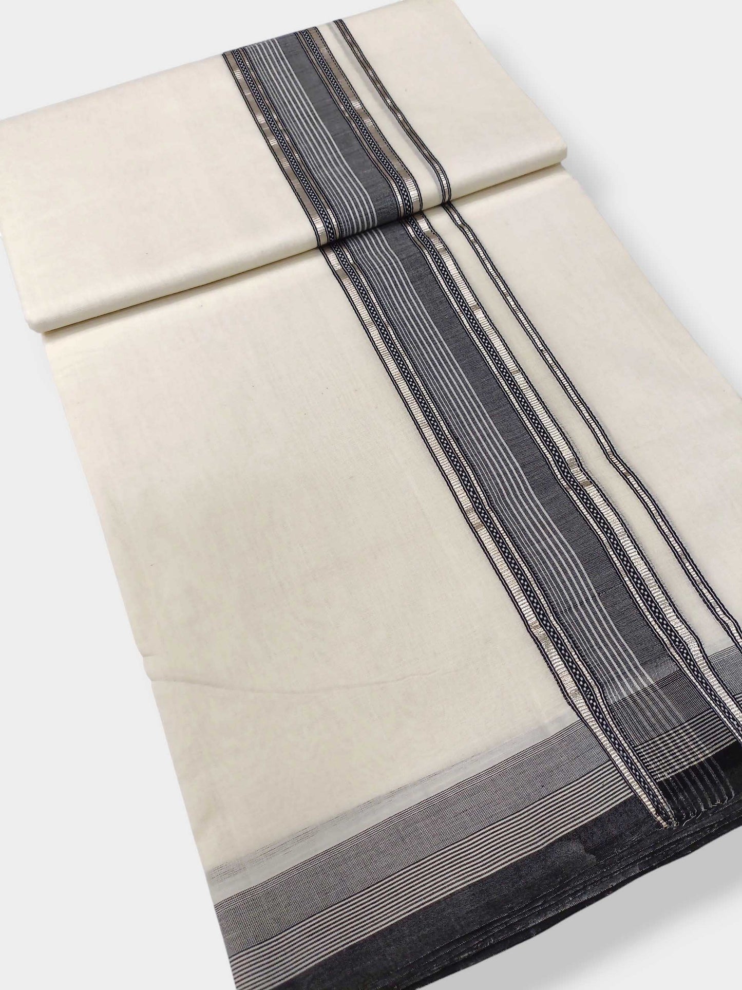 Kerala Premium Balaramapuram Handloom Dhoti/Mundu for Men