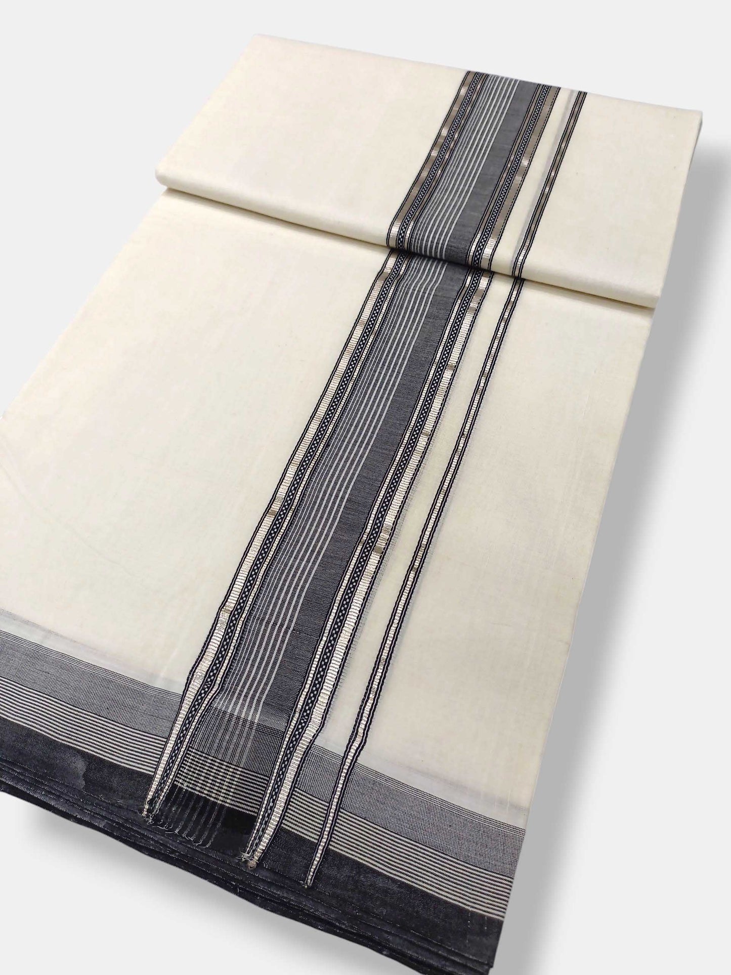 Kerala Premium Balaramapuram Handloom Dhoti/Mundu for Men