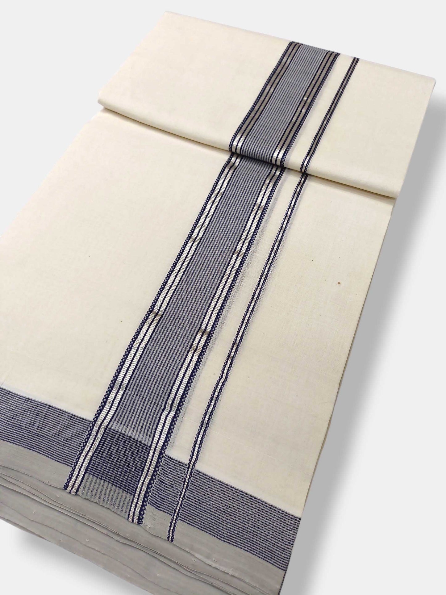 Kerala Premium Balaramapuram Handloom Dhoti/Mundu for Men