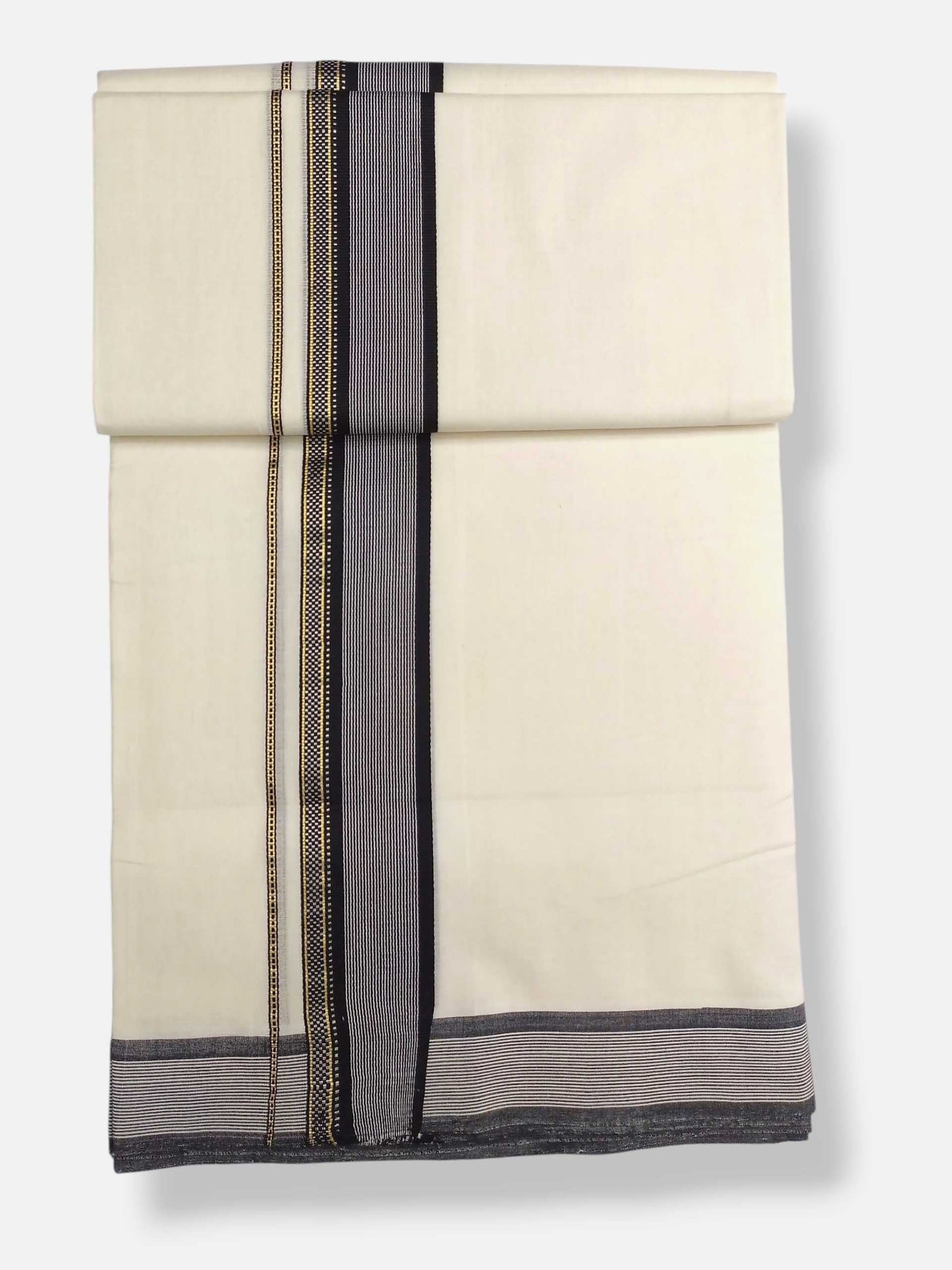 Kerala Premium Balaramapuram Handloom Dhoti/Mundu for Men