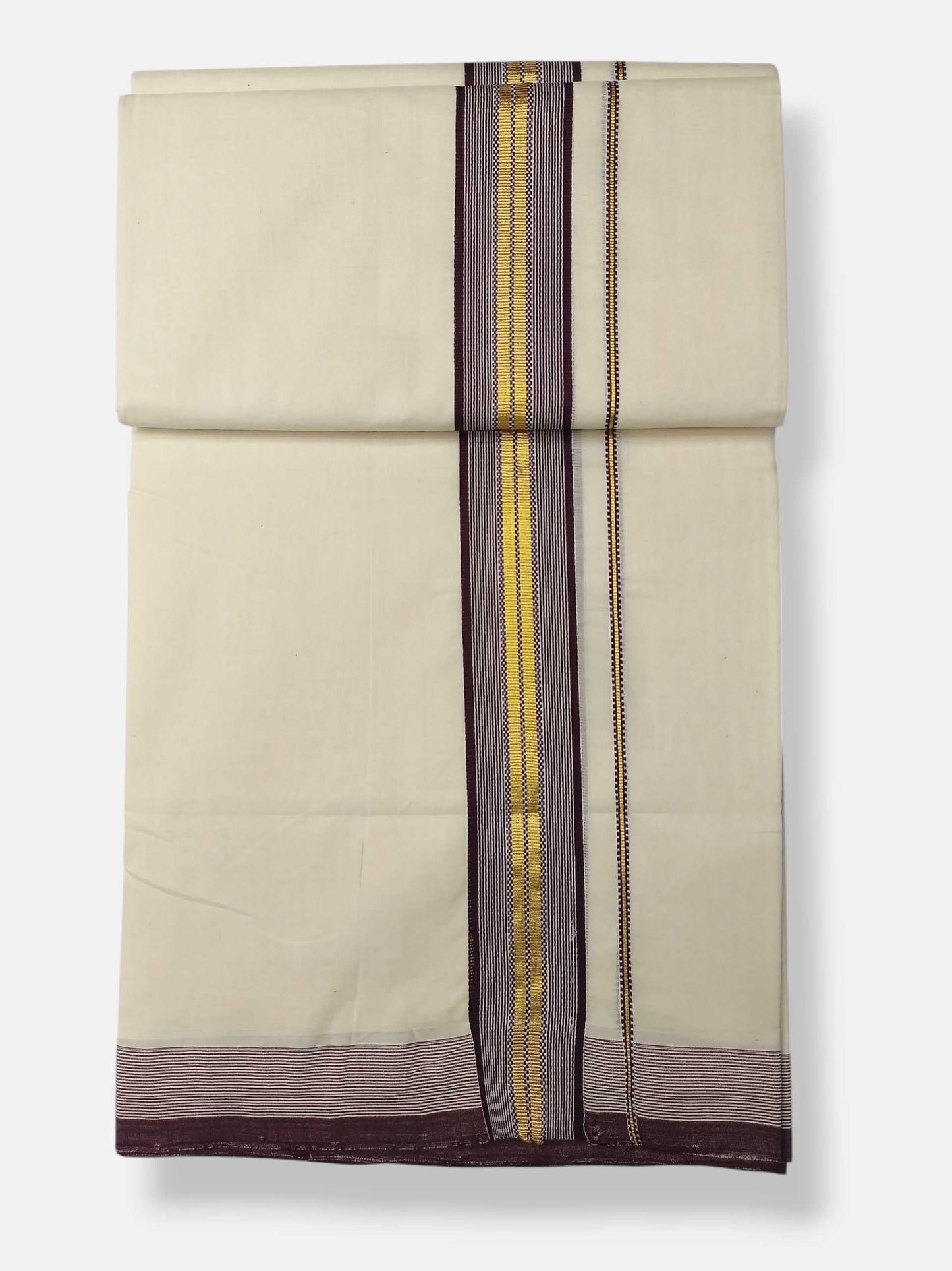 Kerala Premium Balaramapuram Handloom Dhoti/Mundu for Men