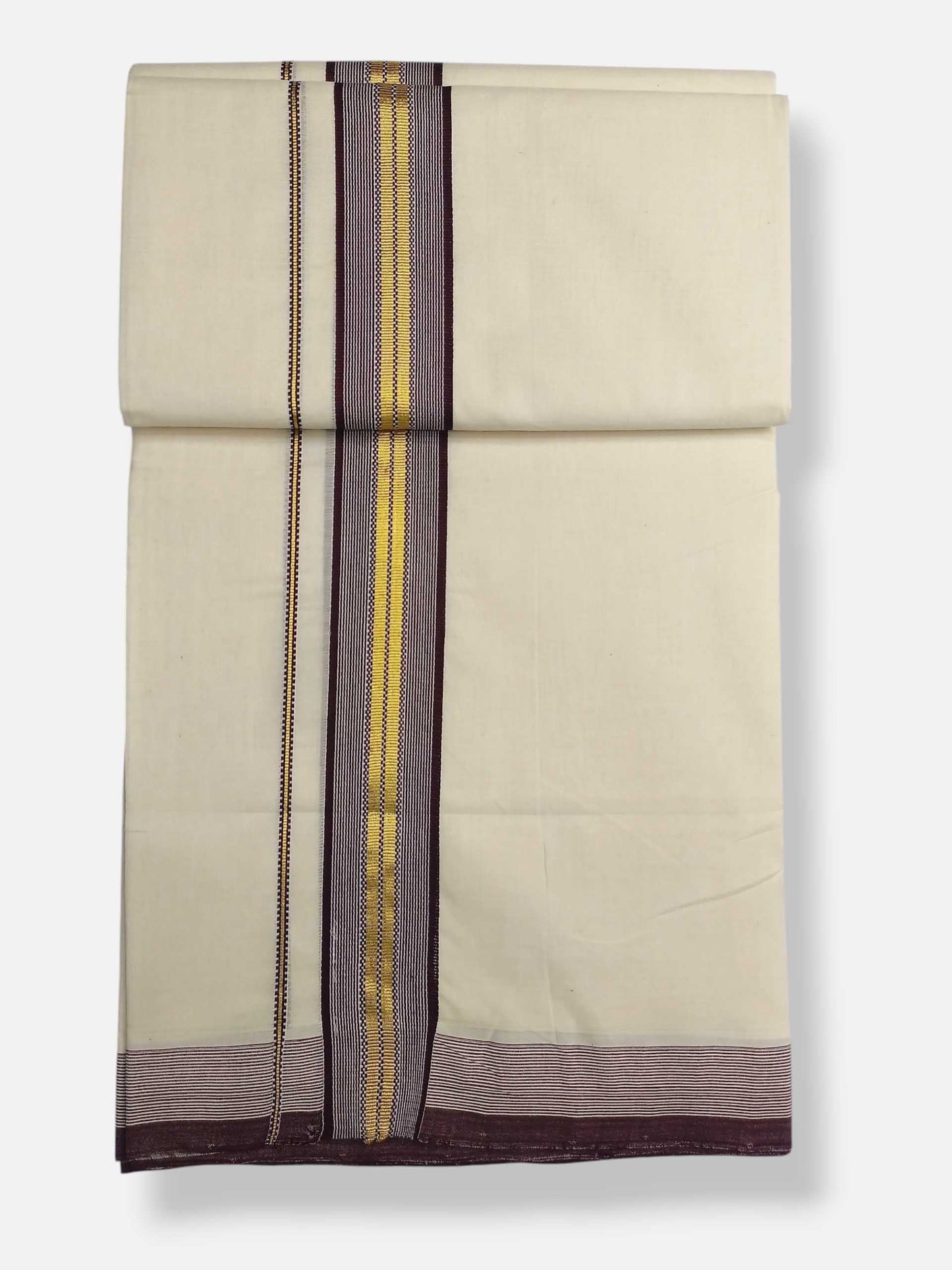 Kerala Premium Balaramapuram Handloom Dhoti/Mundu for Men
