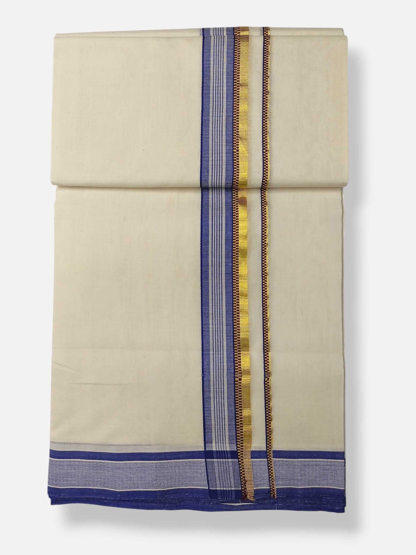 Kerala Premium Balaramapuram Handloom Dhoti/Mundu for Men