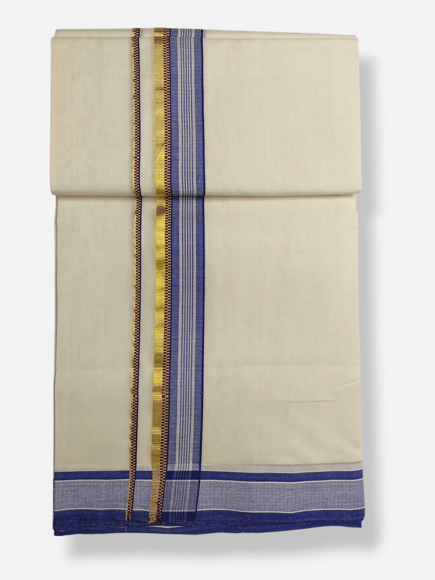 Kerala Premium Balaramapuram Handloom Dhoti/Mundu for Men