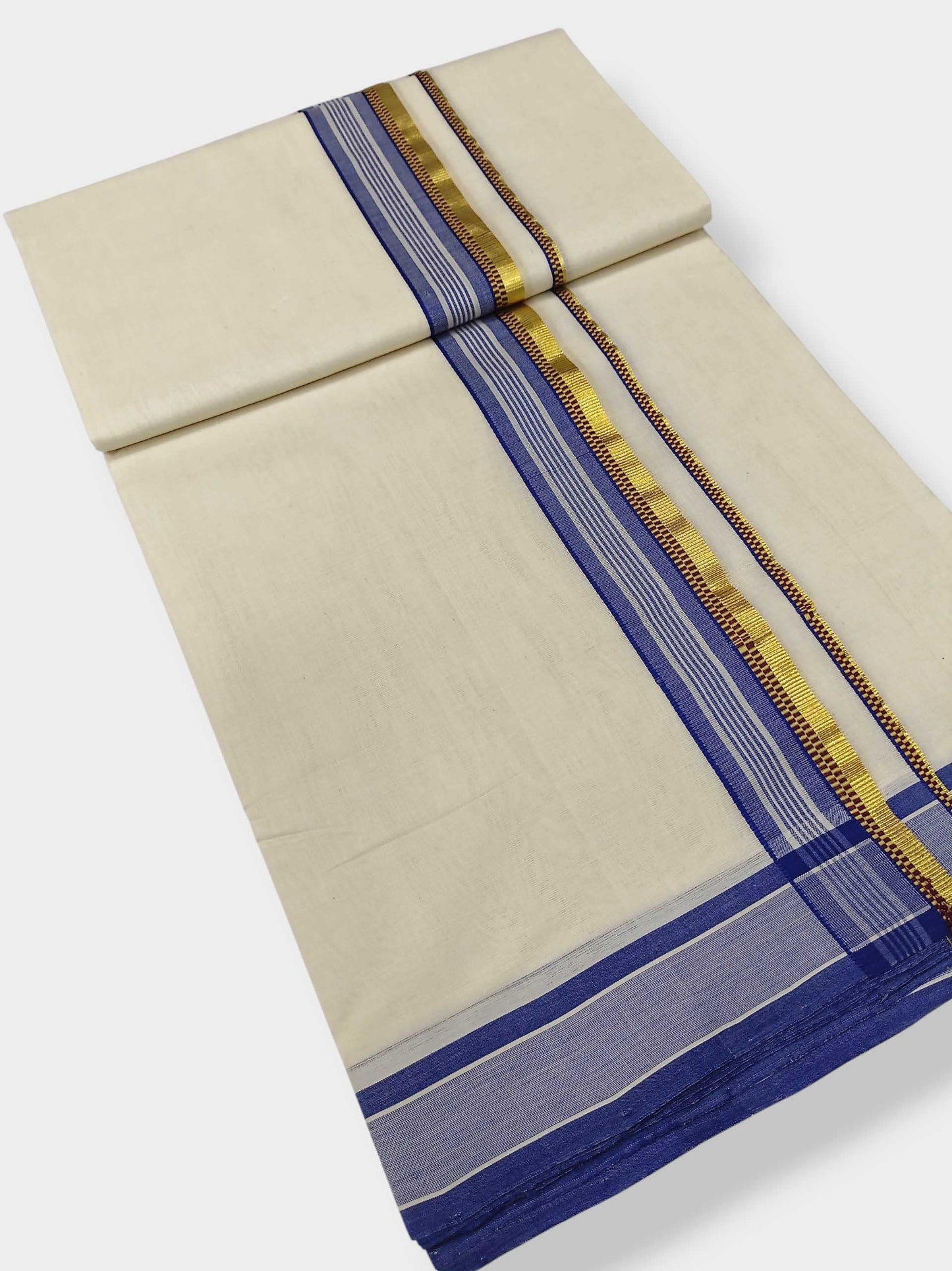 Kerala Premium Balaramapuram Handloom Dhoti/Mundu for Men