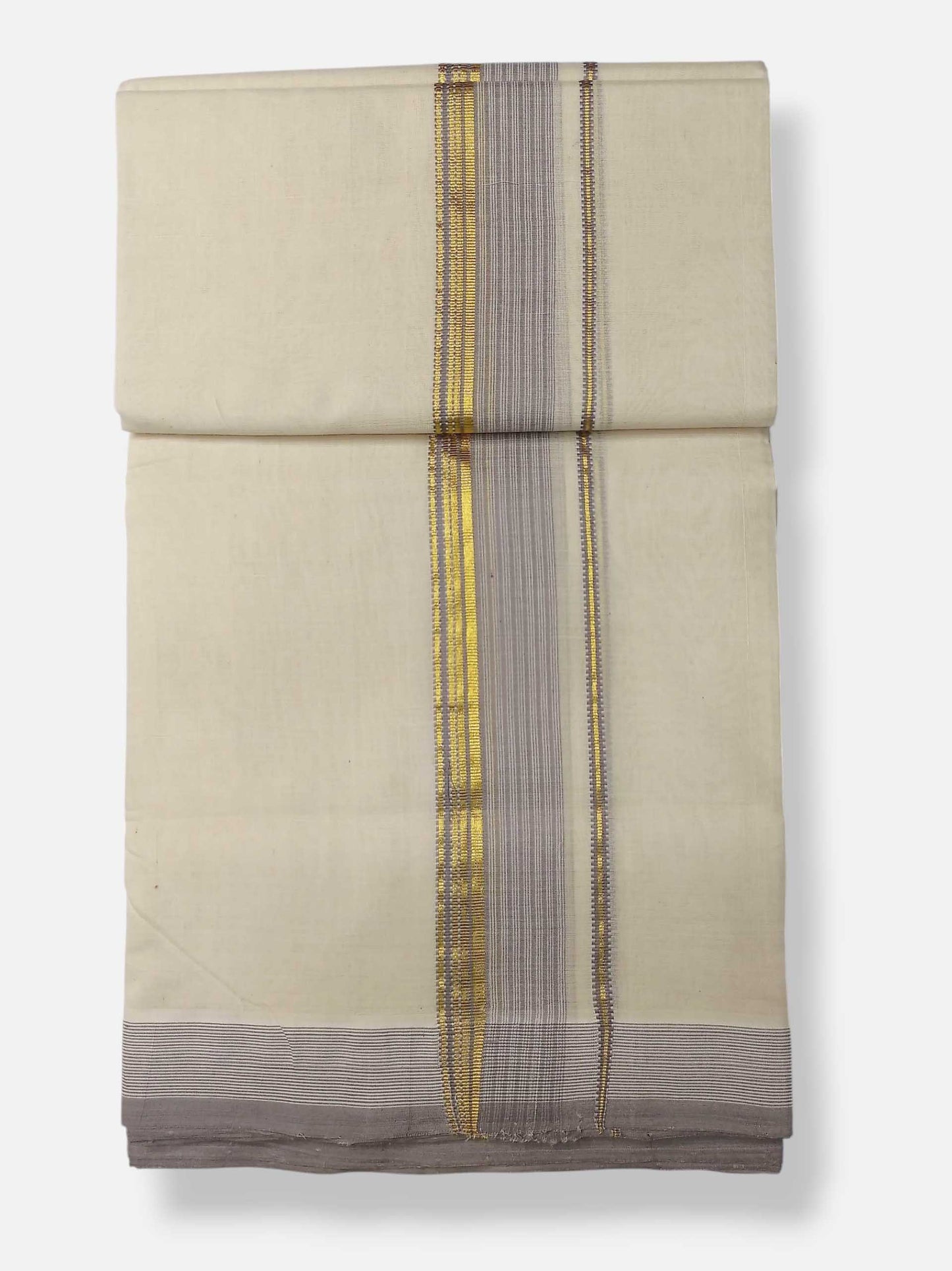 Kerala Premium Balaramapuram Handloom Dhoti/Mundu for Men