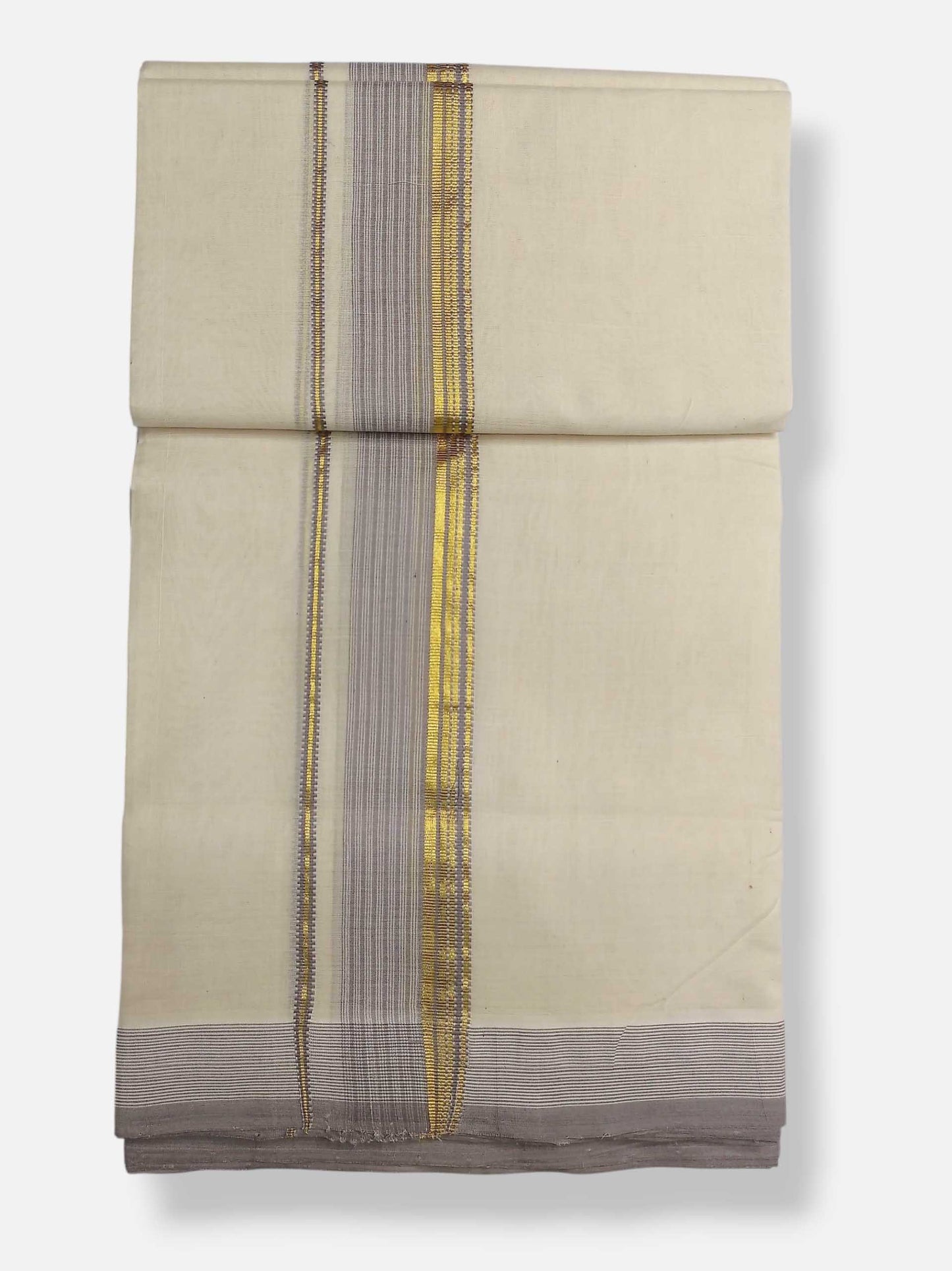 Kerala Premium Balaramapuram Handloom Dhoti/Mundu for Men