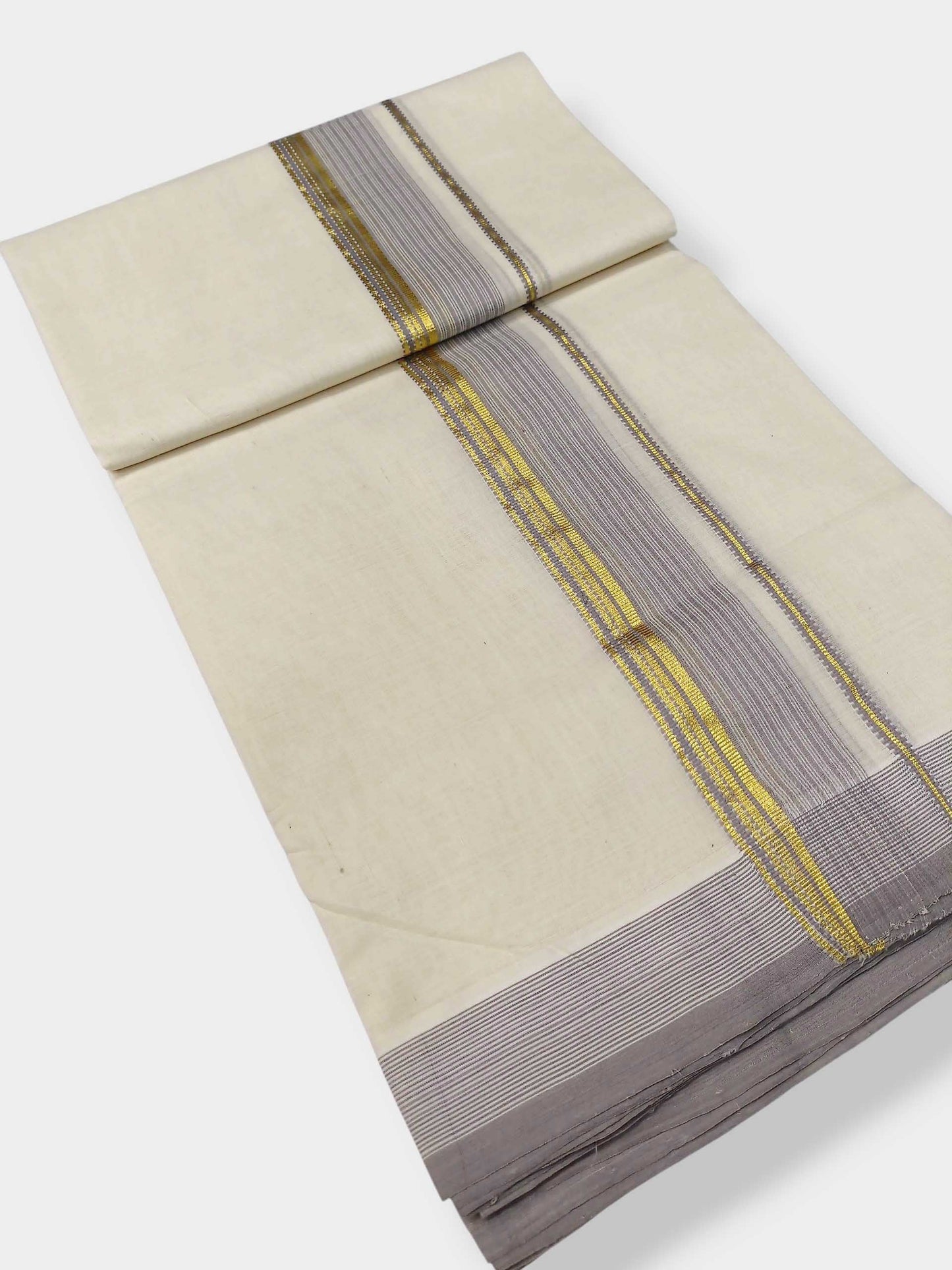 Kerala Premium Balaramapuram Handloom Dhoti/Mundu for Men