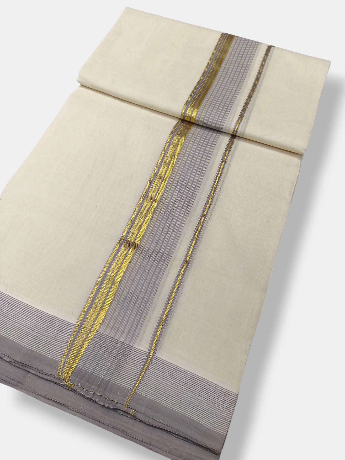 Kerala Premium Balaramapuram Handloom Dhoti/Mundu for Men
