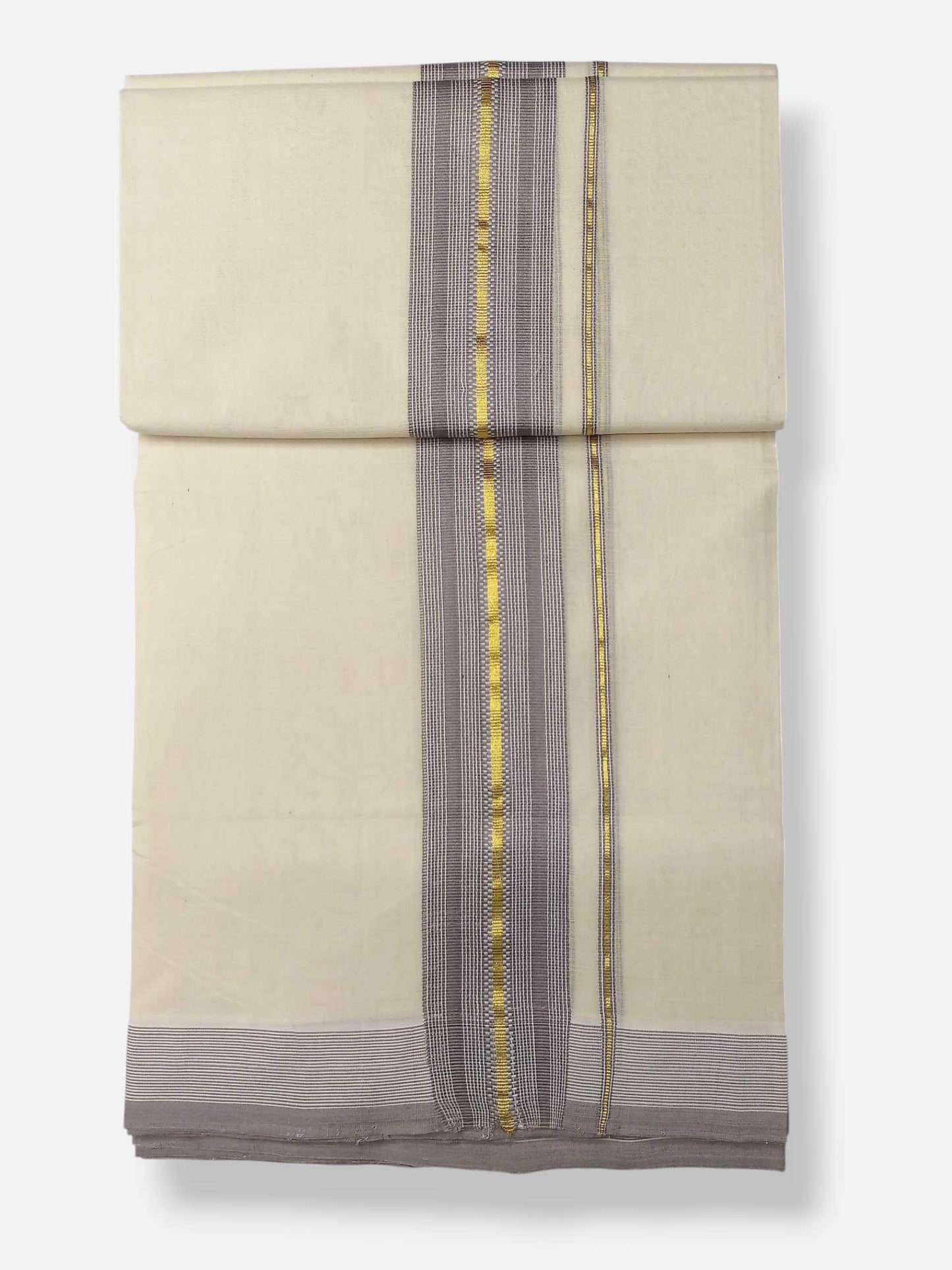 Kerala Premium Balaramapuram Handloom Dhoti/Mundu for Men