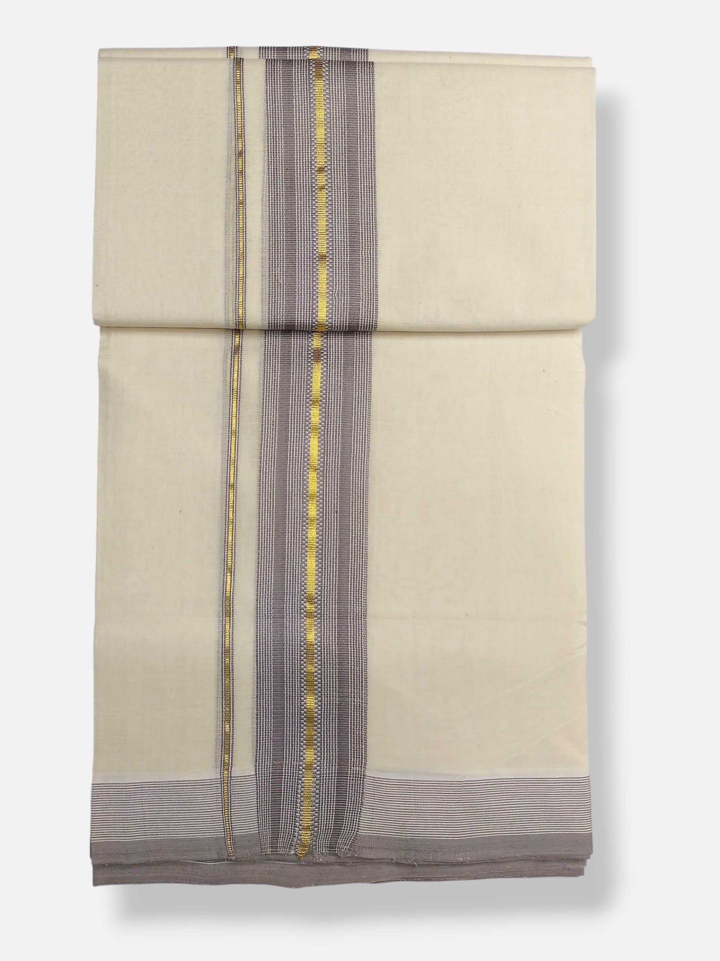 Kerala Premium Balaramapuram Handloom Dhoti/Mundu for Men