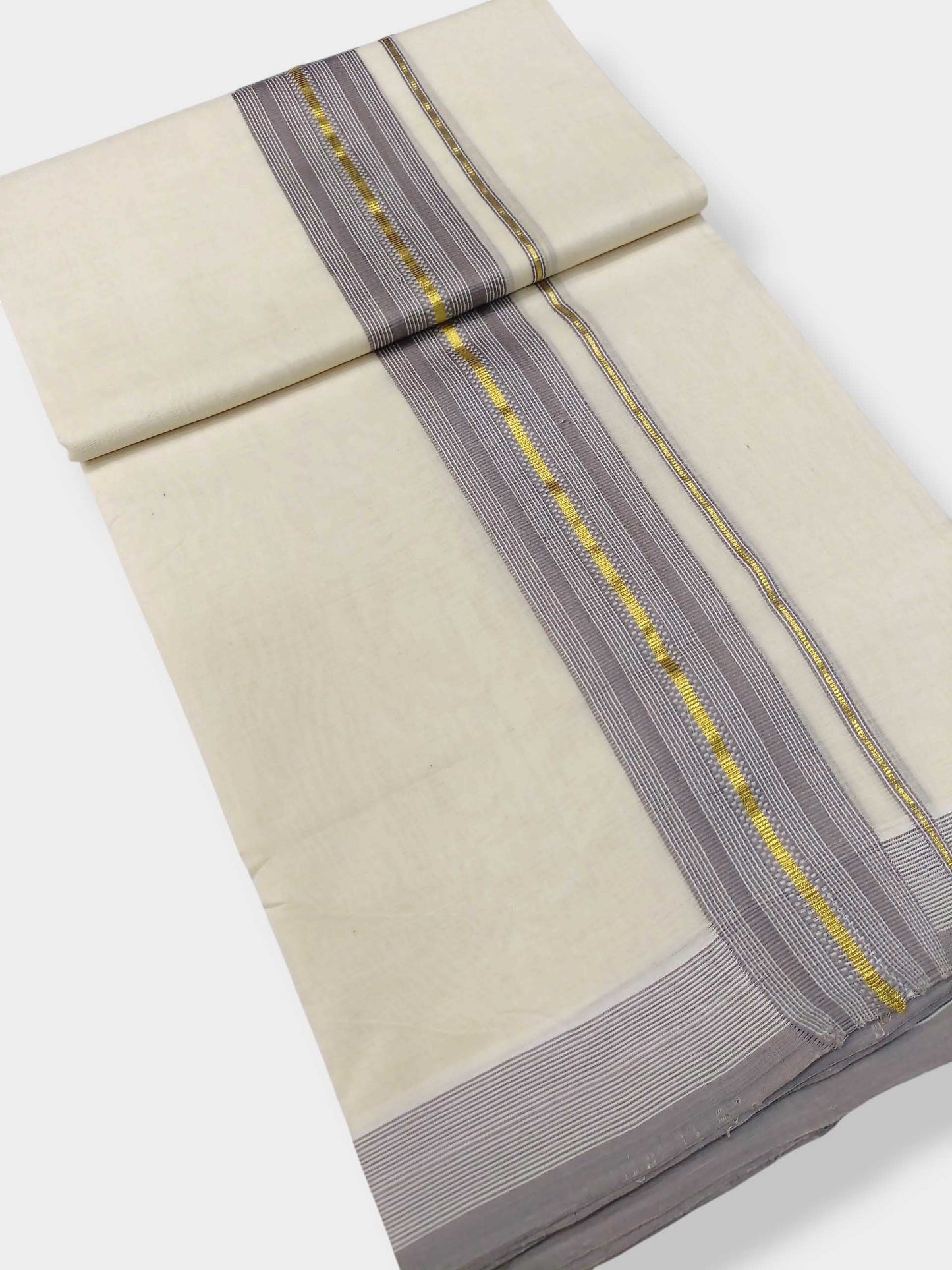 Kerala Premium Balaramapuram Handloom Dhoti/Mundu for Men