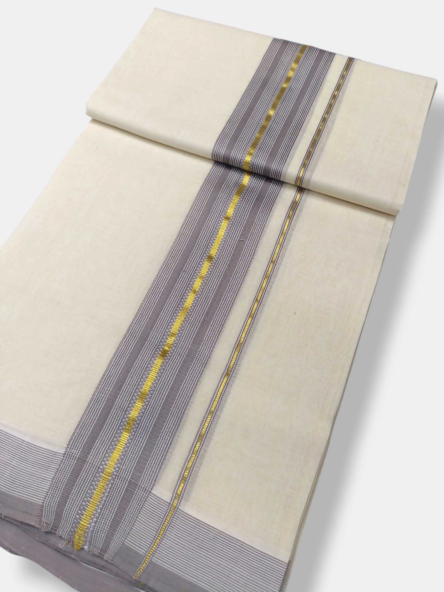 Kerala Premium Balaramapuram Handloom Dhoti/Mundu for Men