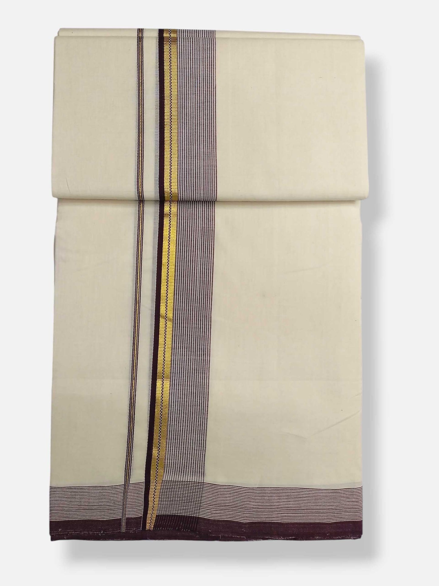 Kerala Premium Balaramapuram Handloom Dhoti/Mundu for Men