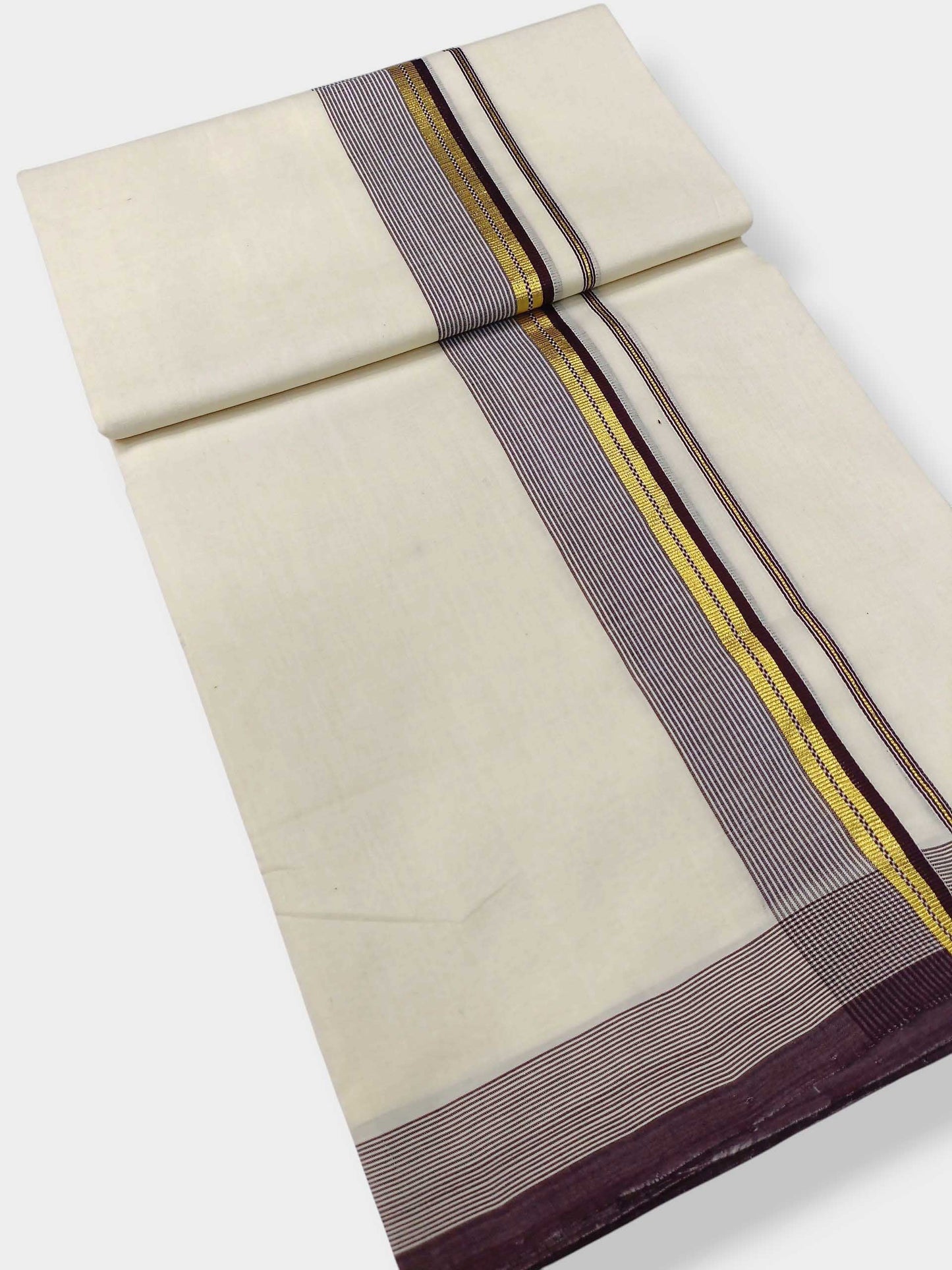 Kerala Premium Balaramapuram Handloom Dhoti/Mundu for Men