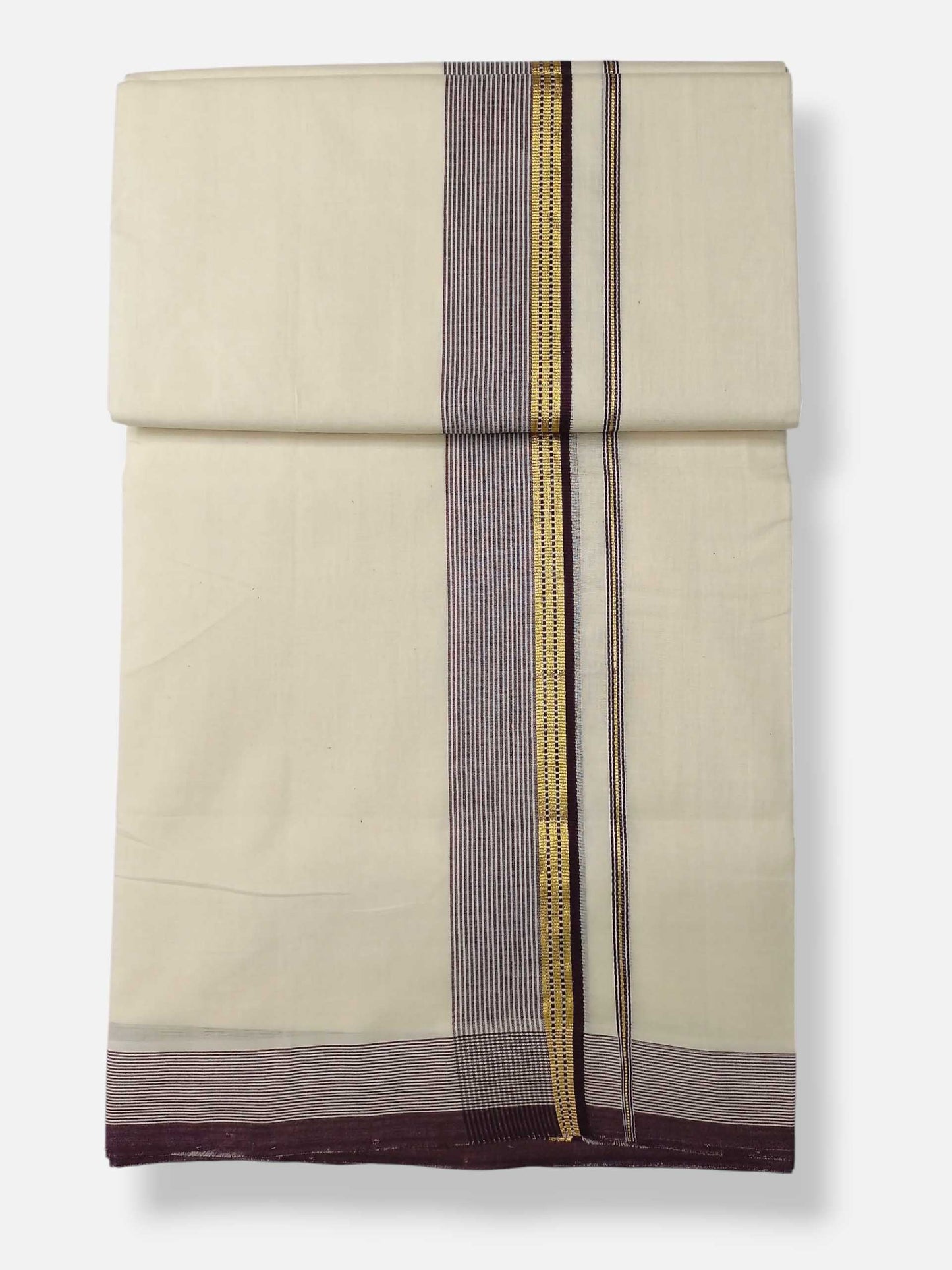 Kerala Premium Balaramapuram Handloom Dhoti/Mundu for Men
