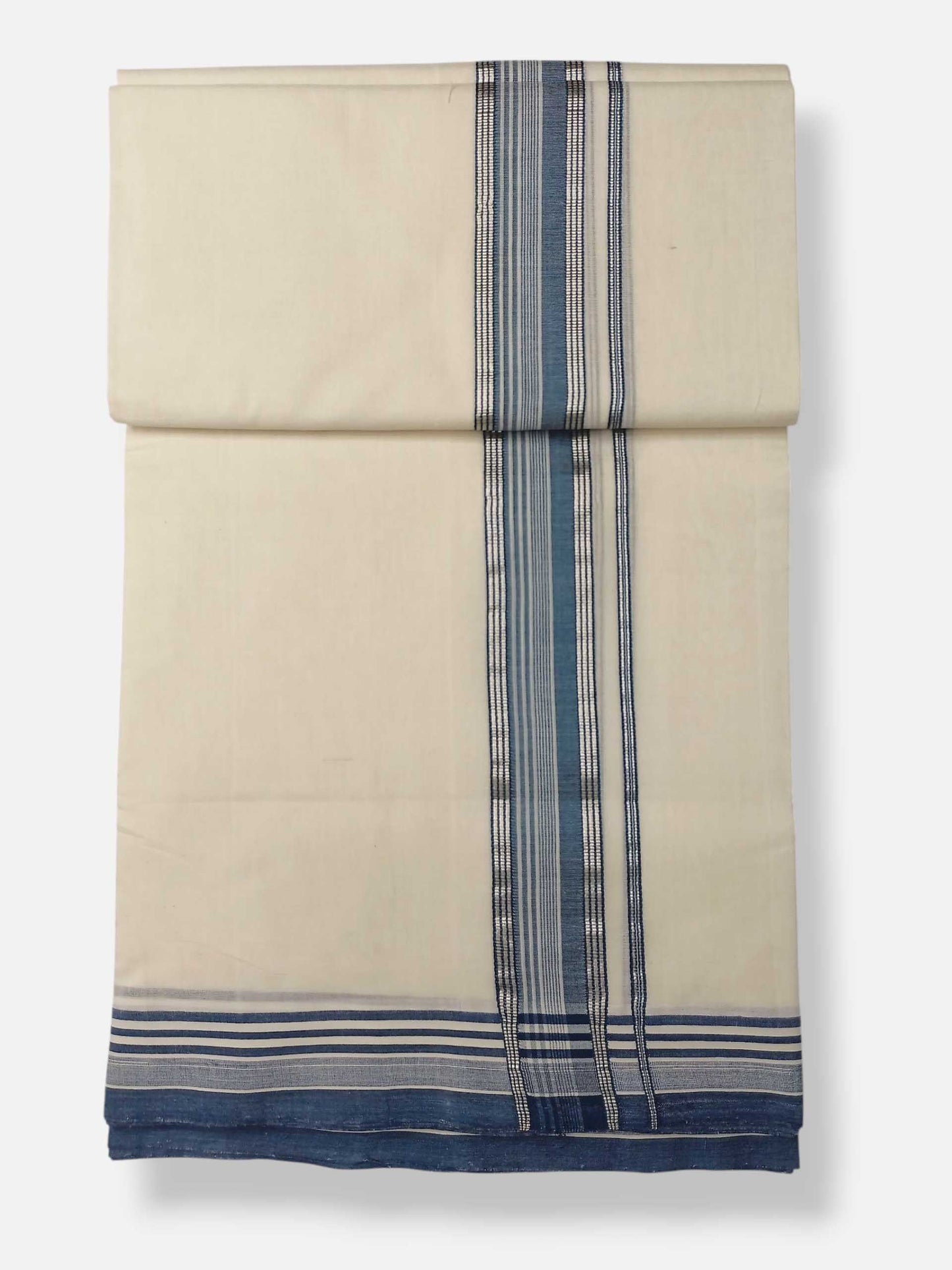 Kerala Premium Balaramapuram Handloom Dhoti/Mundu for Men