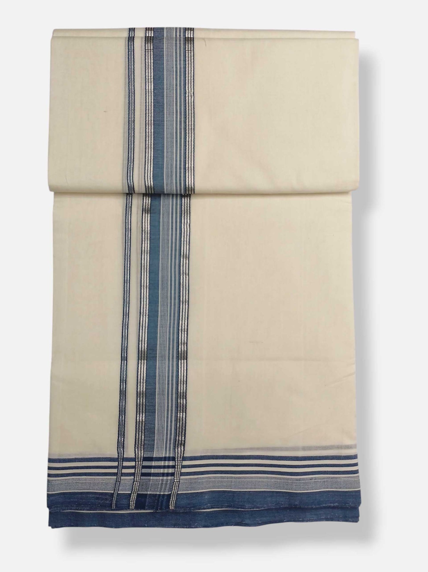 Kerala Premium Balaramapuram Handloom Dhoti/Mundu for Men