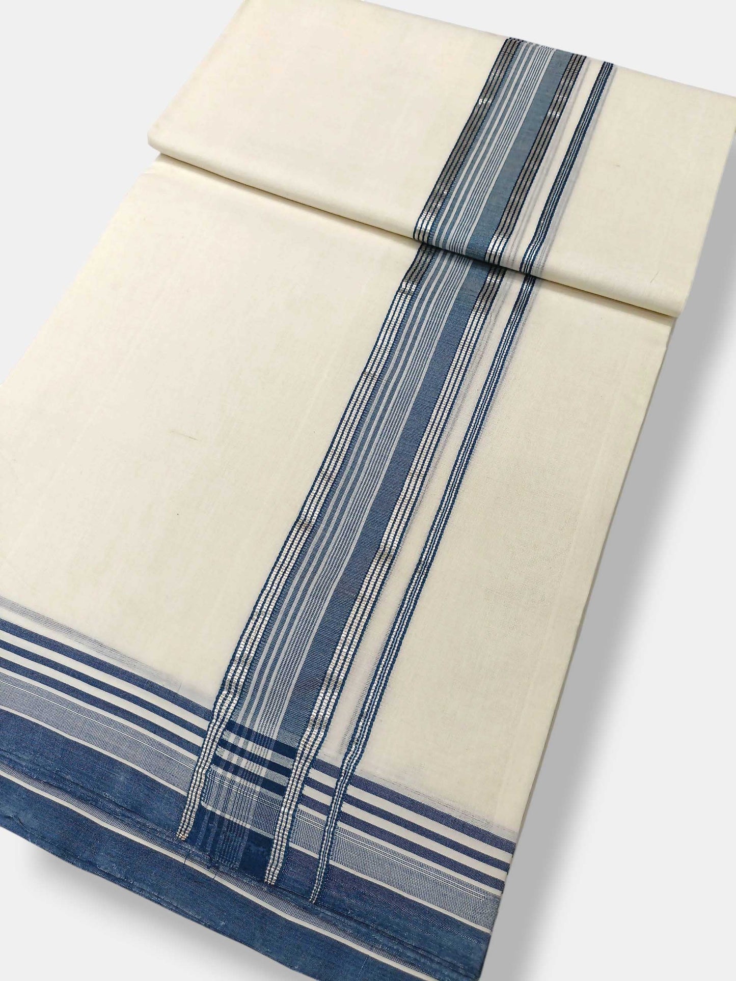 Kerala Premium Balaramapuram Handloom Dhoti/Mundu for Men