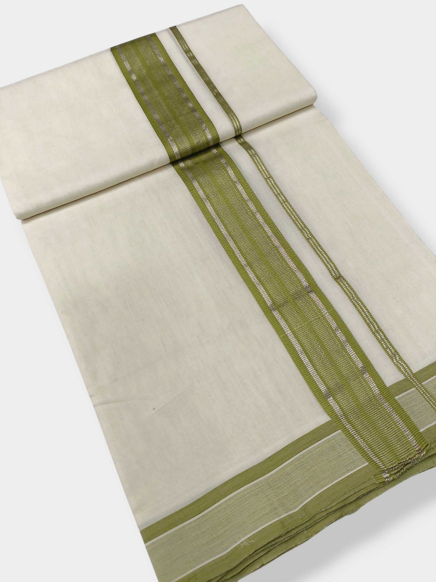Kerala Premium Balaramapuram Handloom Dhoti/Mundu for Men