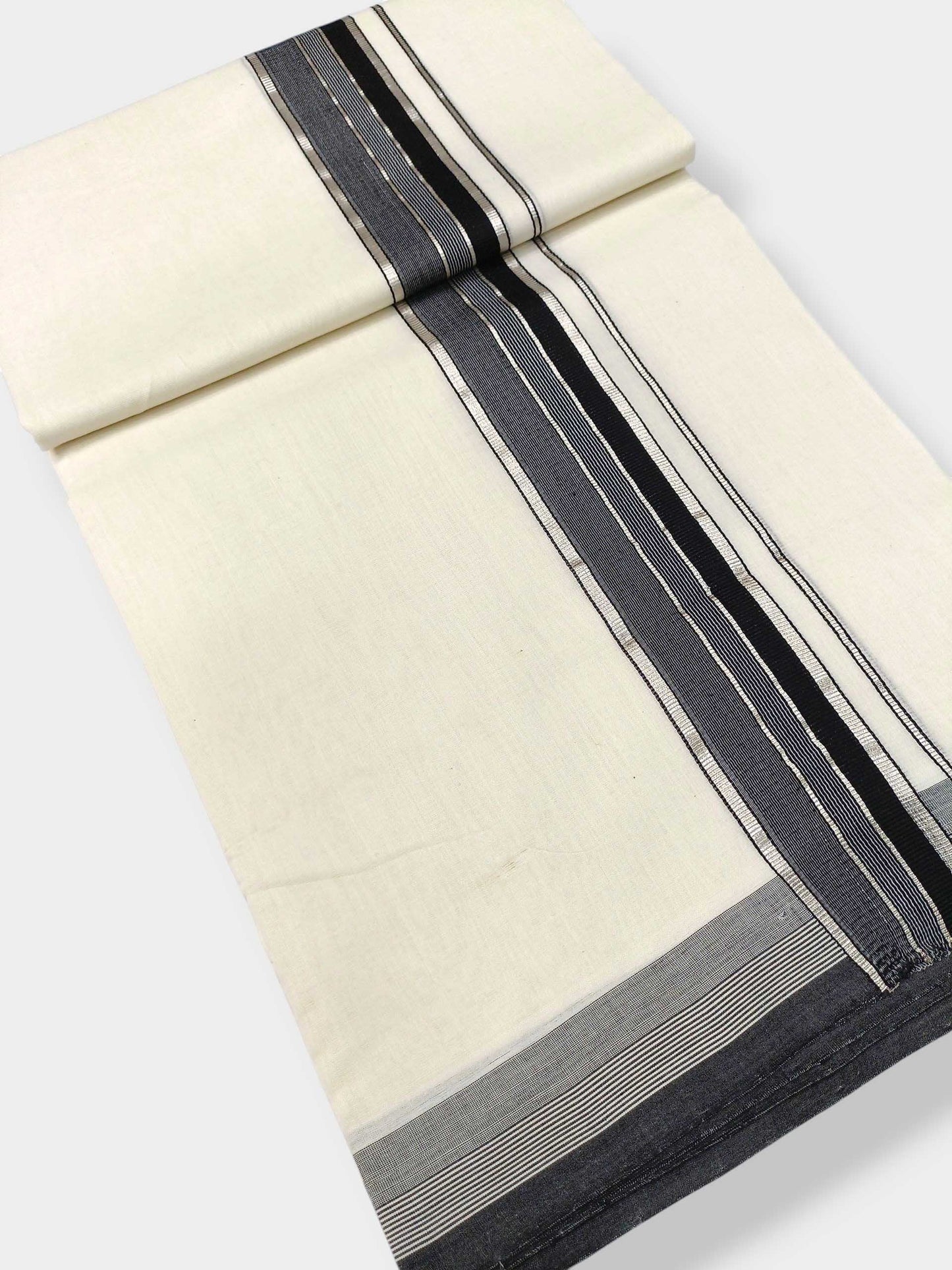 Kerala Premium Balaramapuram Handloom Dhoti/Mundu for Men