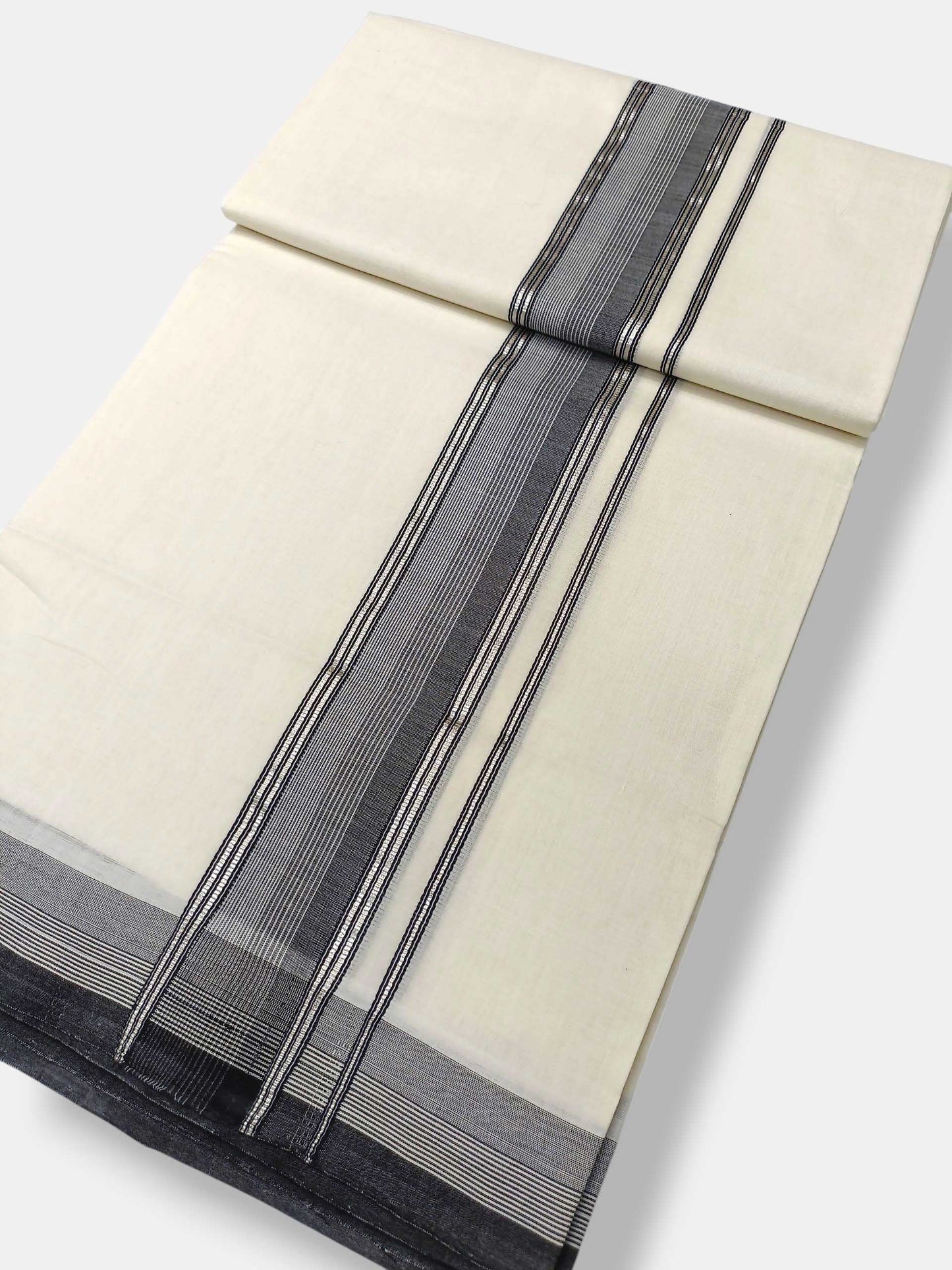 Kerala Premium Balaramapuram Handloom Dhoti/Mundu for Men