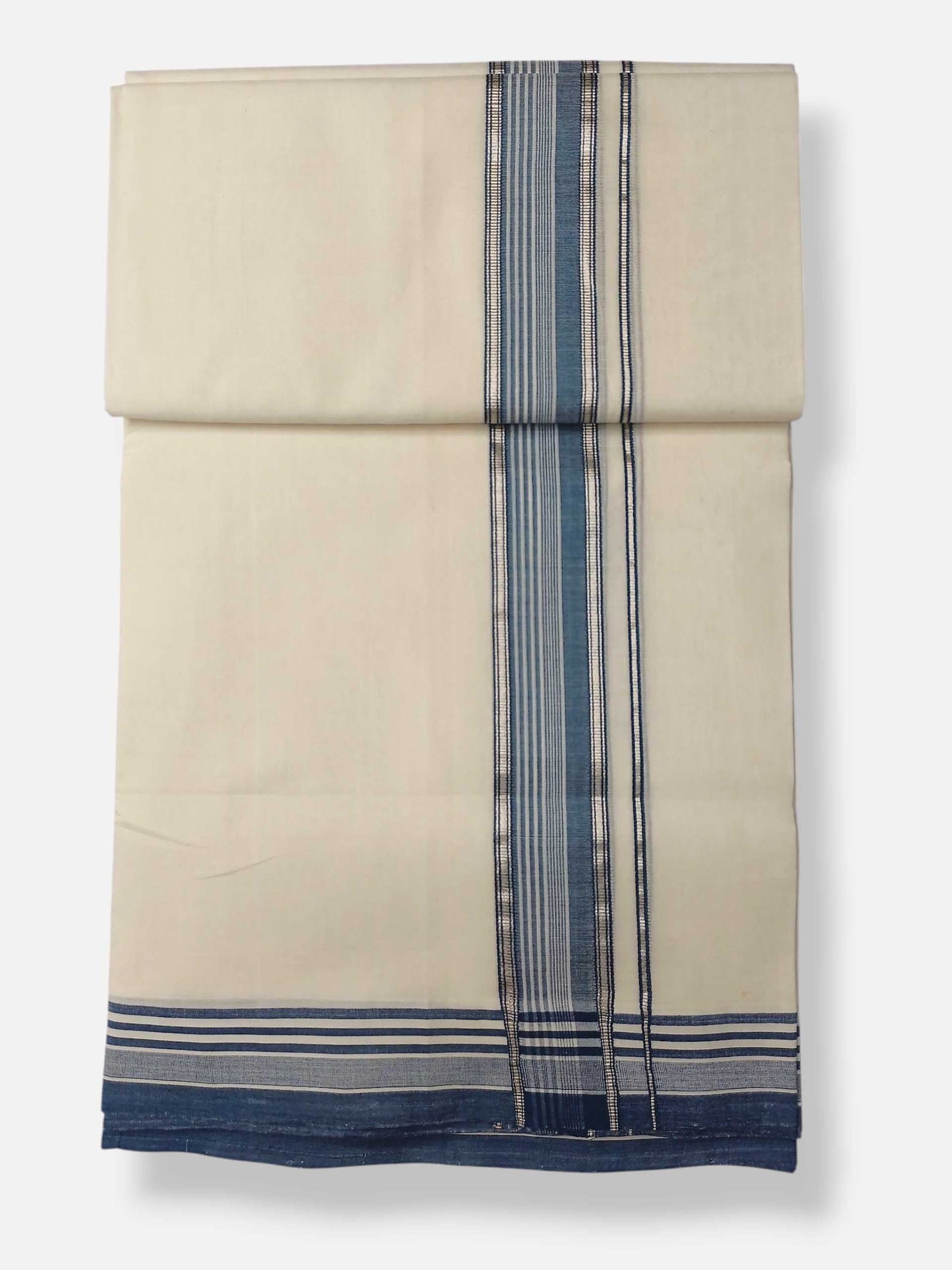 Kerala Premium Balaramapuram Handloom Dhoti/Mundu for Men