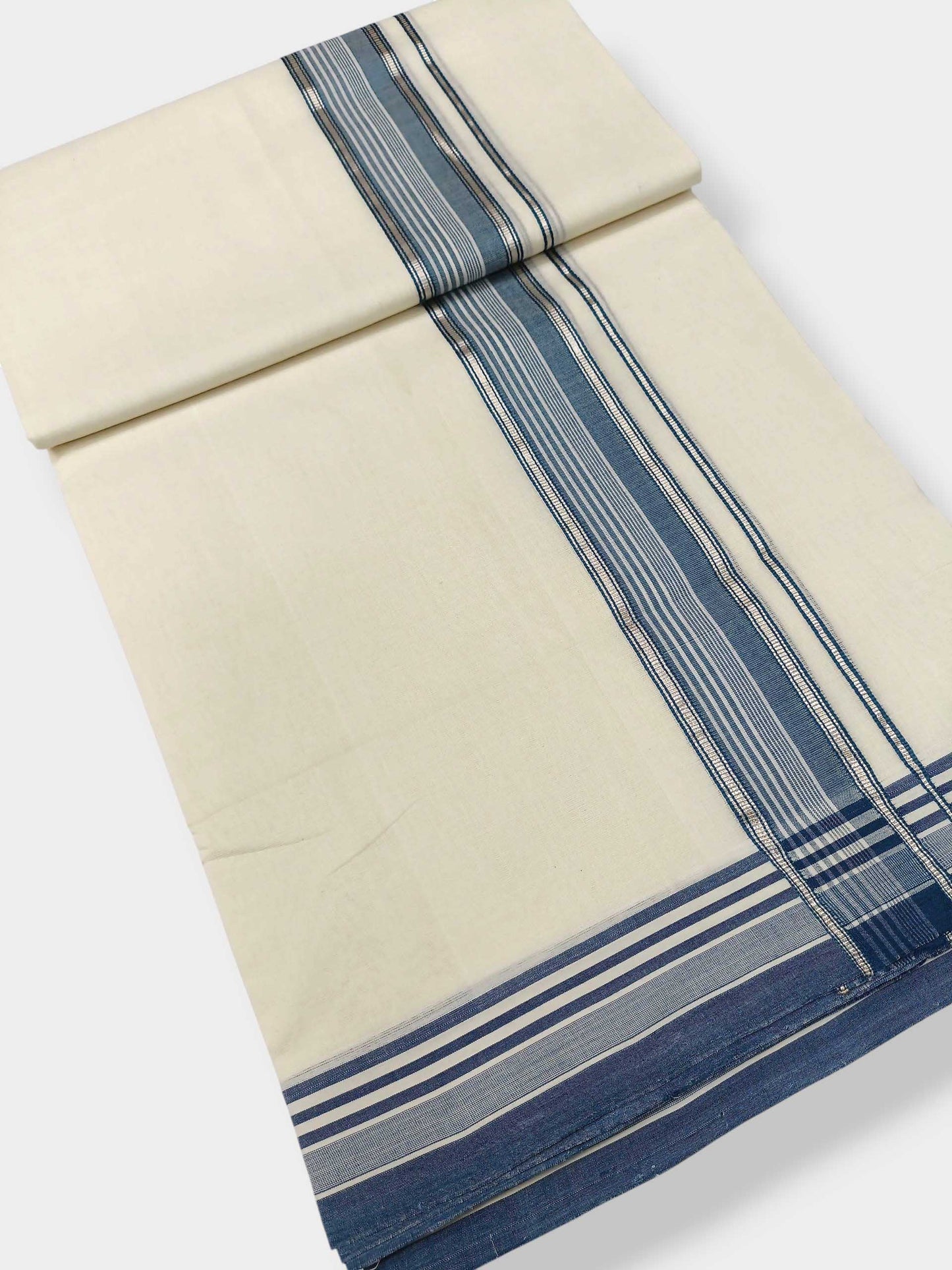 Kerala Premium Balaramapuram Handloom Dhoti/Mundu for Men