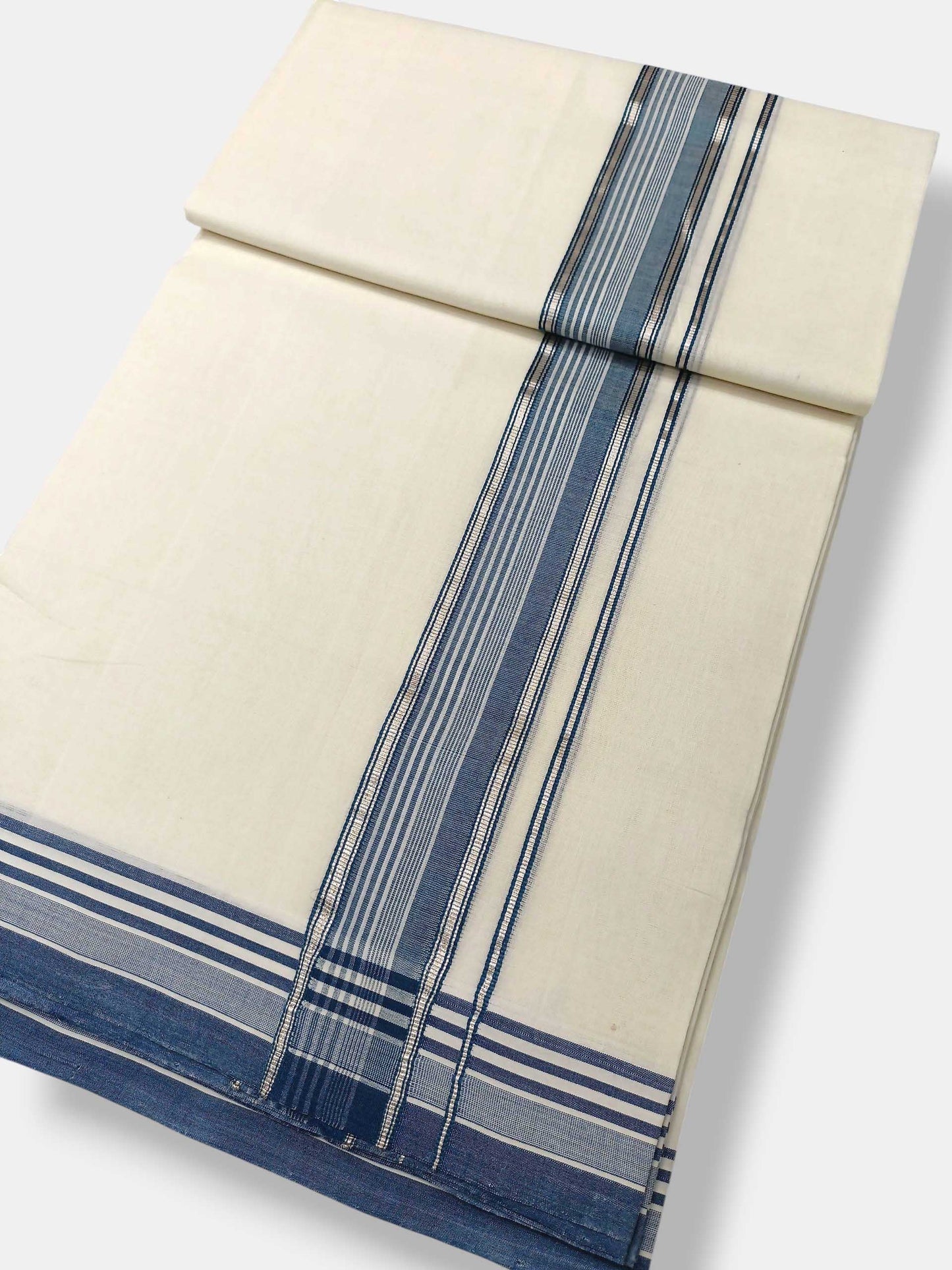 Kerala Premium Balaramapuram Handloom Dhoti/Mundu for Men