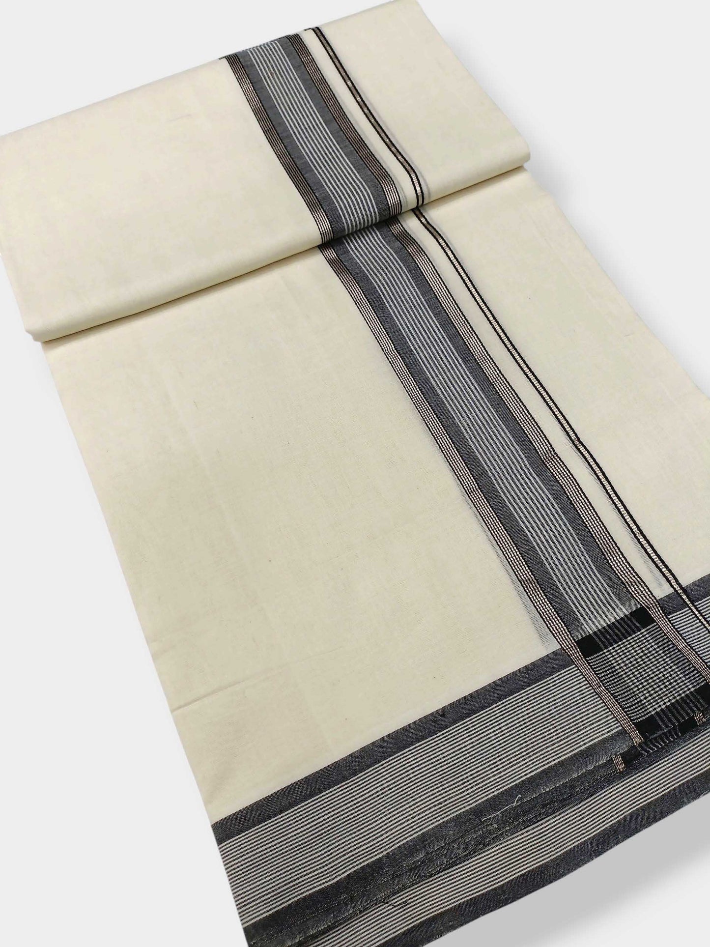 Kerala Premium Balaramapuram Handloom Dhoti/Mundu for Men